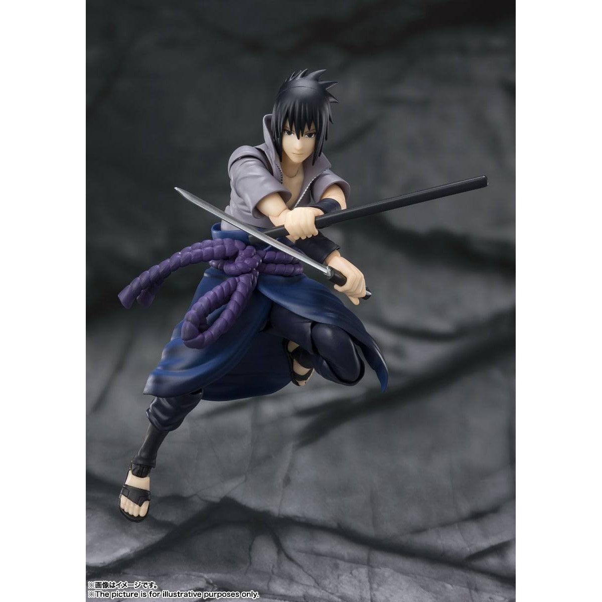 Naruto Shippuden: Sasuke Uchiha - He who bears all Hatred-Actionfiguren-Bandai Tamashii Nations-Mighty Underground