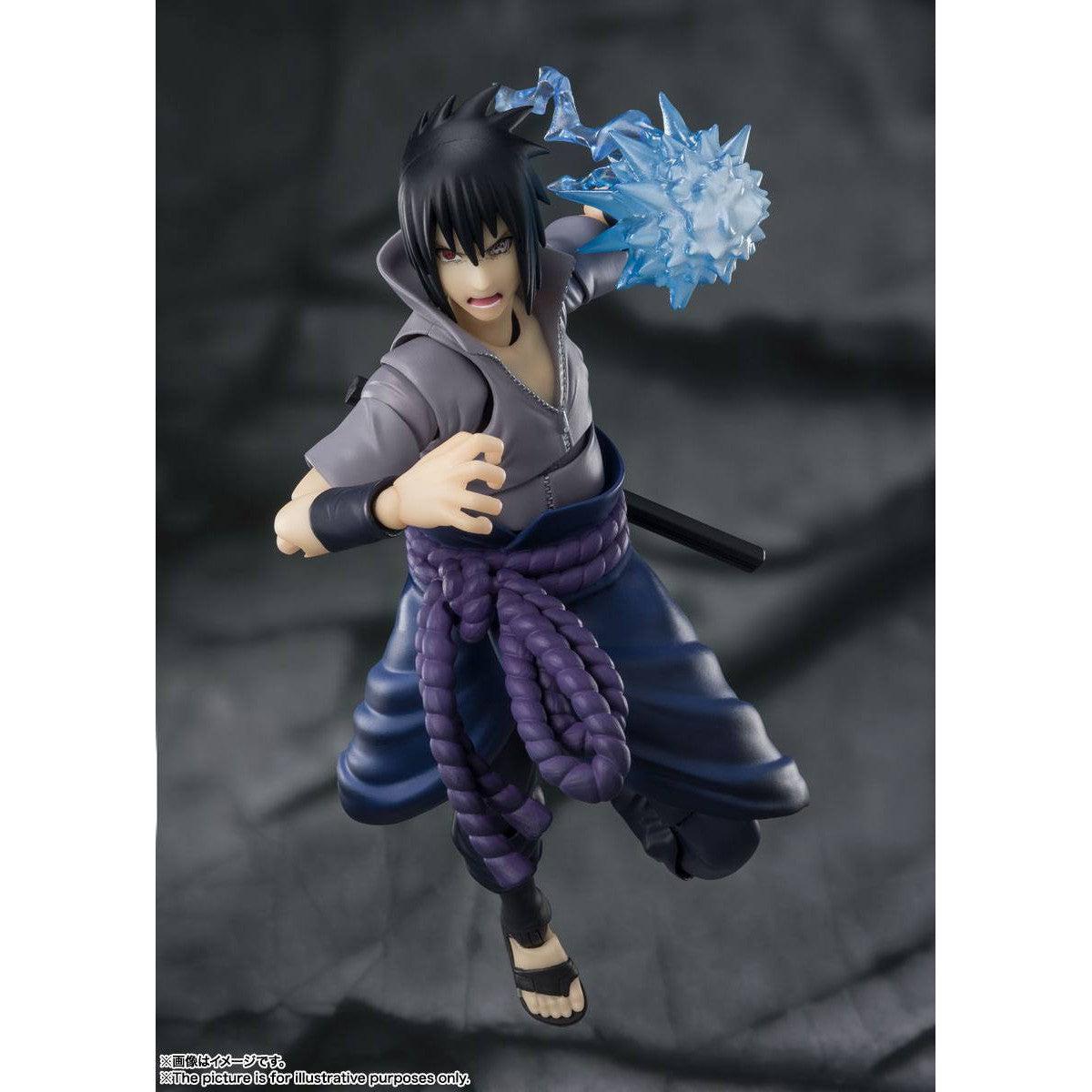 Naruto Shippuden: Sasuke Uchiha - He who bears all Hatred-Actionfiguren-Bandai Tamashii Nations-Mighty Underground