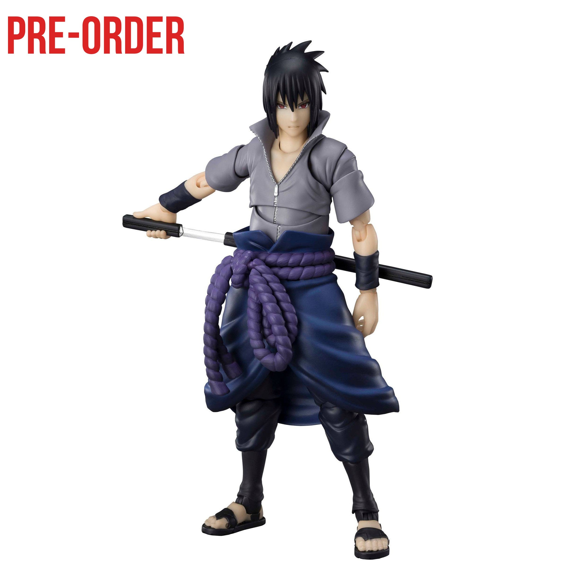 Naruto Shippuden: Sasuke Uchiha - He who bears all Hatred-Actionfiguren-Bandai Tamashii Nations-Mighty Underground