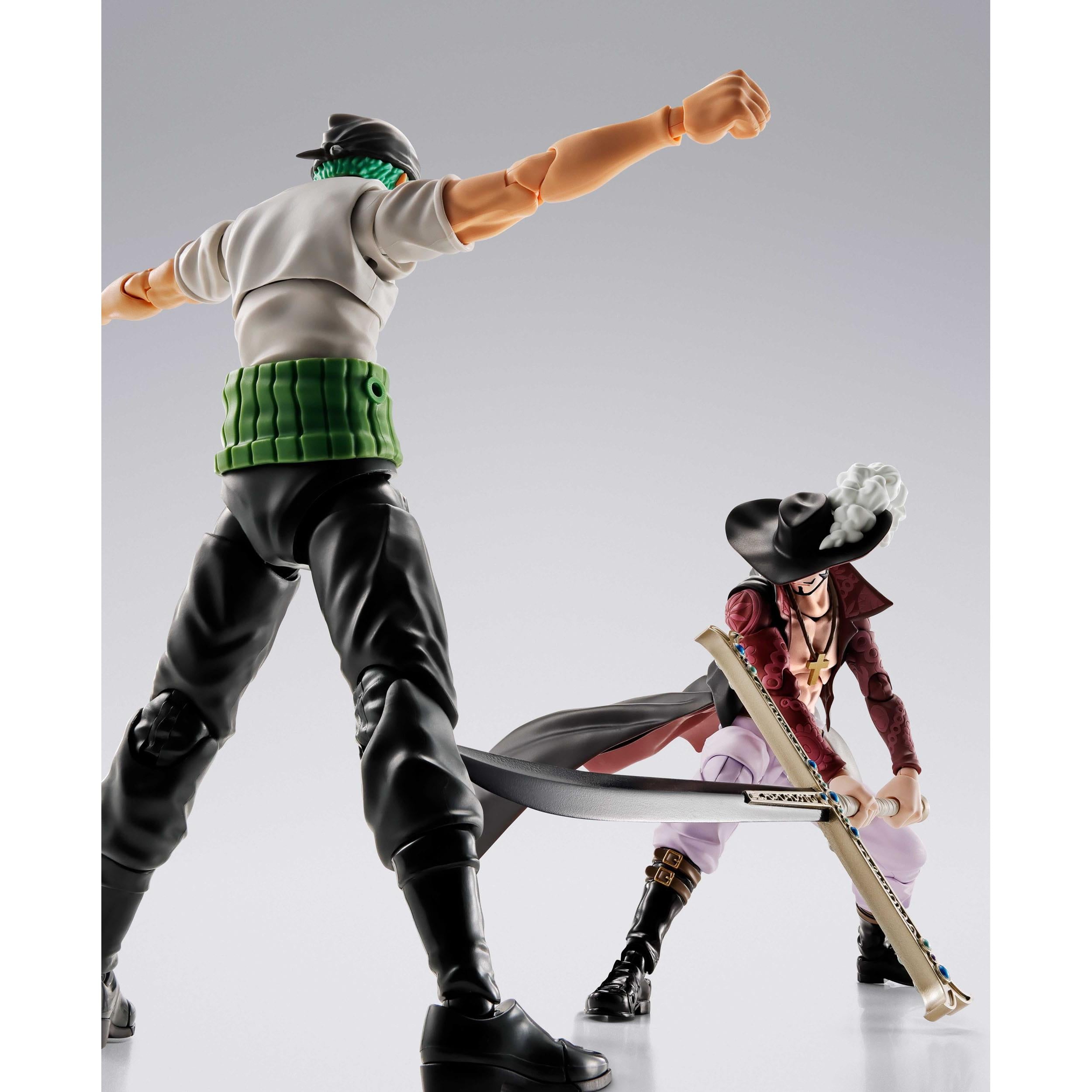 One Piece: Dracule Mihawk Hawkeye-Actionfiguren-Bandai Tamashii Nations-Mighty Underground