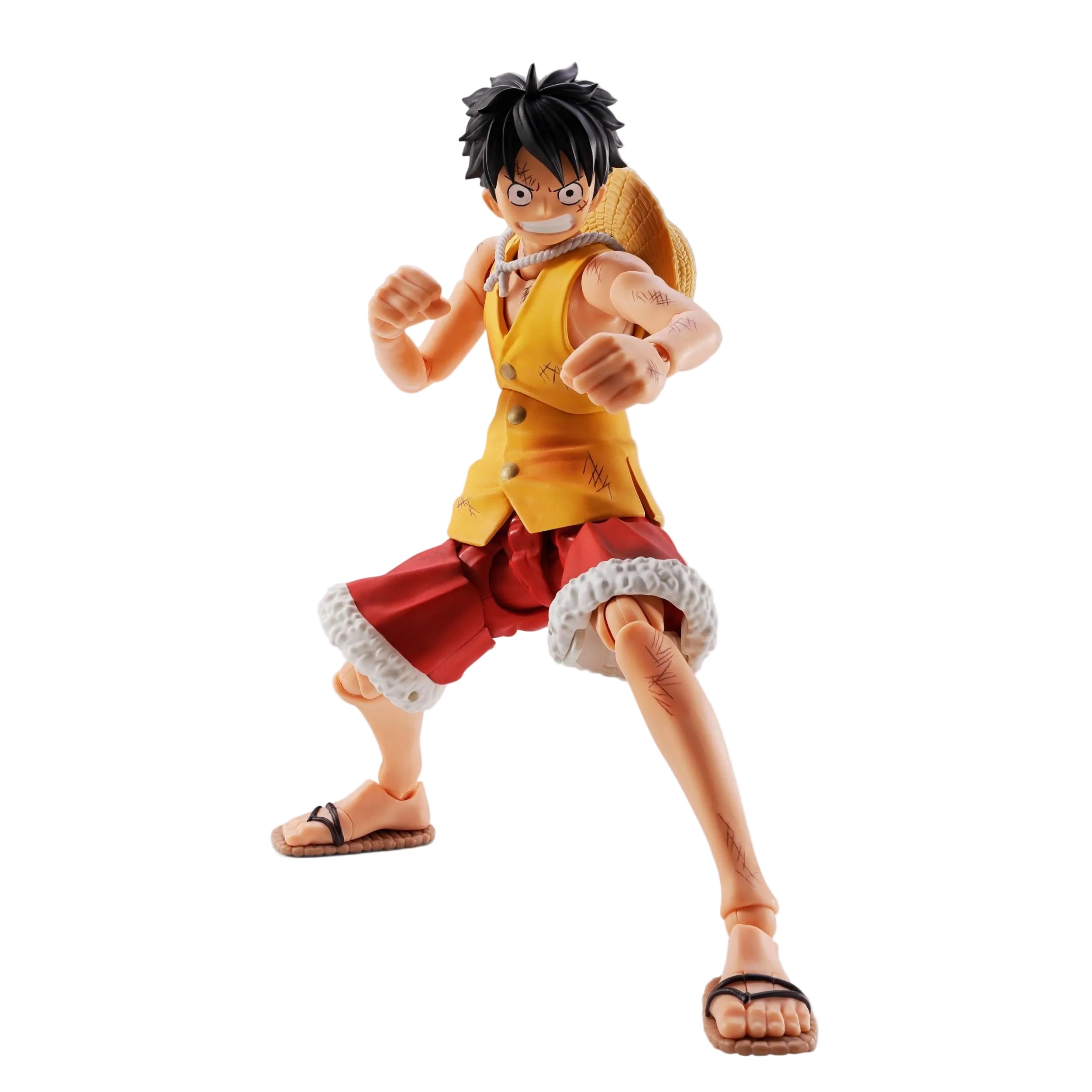 One Piece: Monkey D. Luffy (Marineford)-Actionfiguren-Bandai Tamashii Nations-Mighty Underground