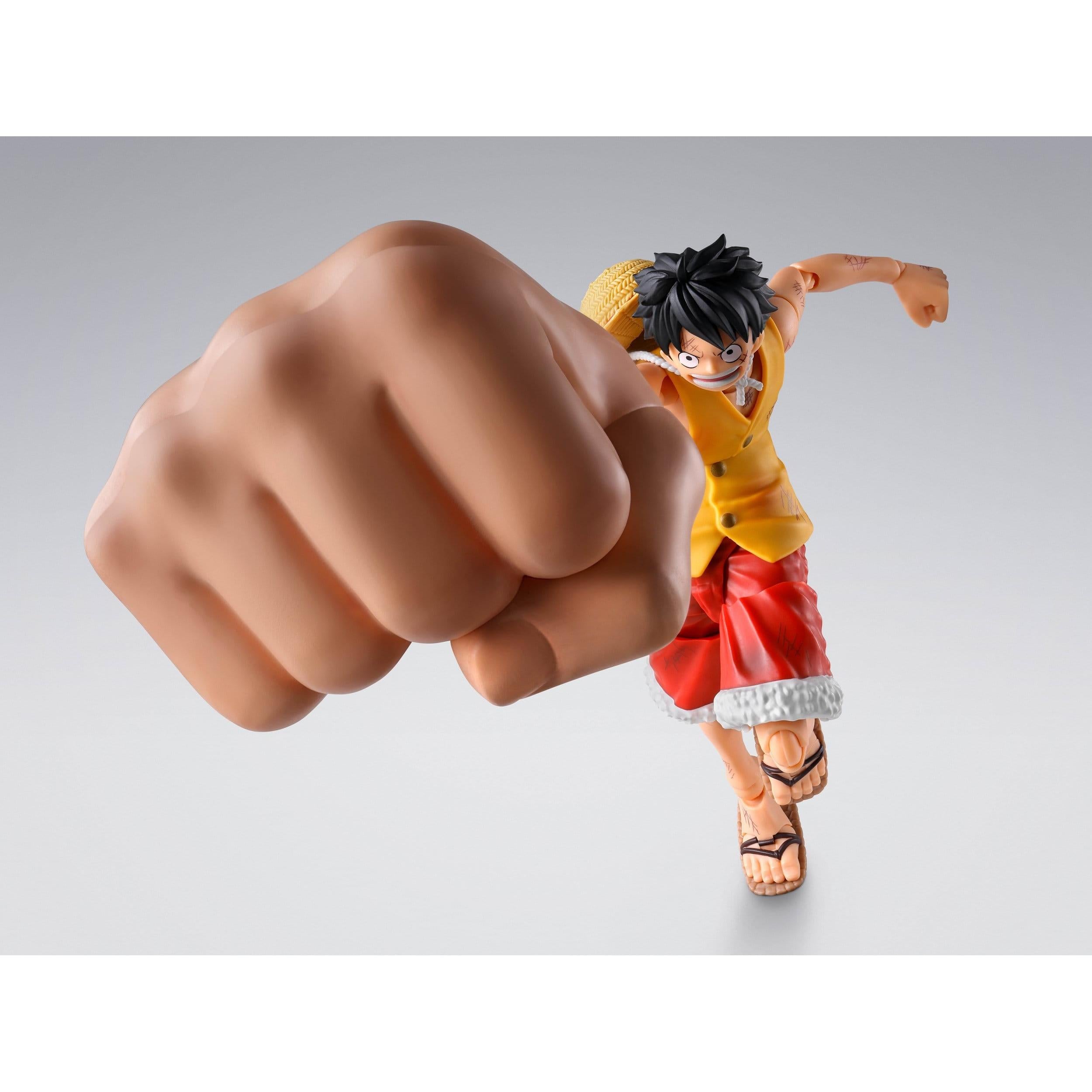 One Piece: Monkey D. Luffy -Marineford- "Gear Three" - Option Parts Set-Actionfiguren-Bandai Tamashii Nations-Mighty Underground