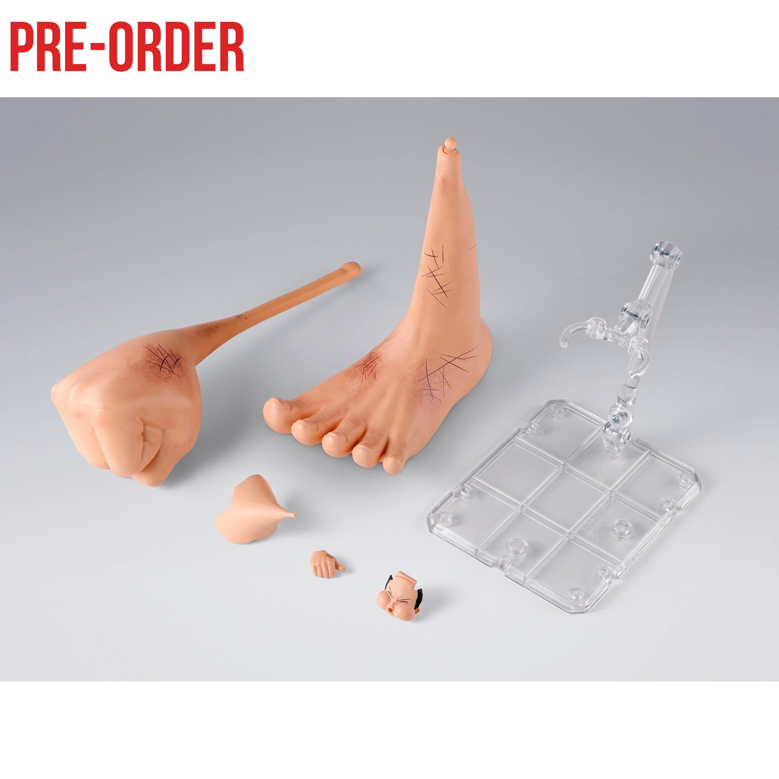 One Piece: Monkey D. Luffy -Marineford- "Gear Three" - Option Parts Set-Actionfiguren-Bandai Tamashii Nations-Mighty Underground