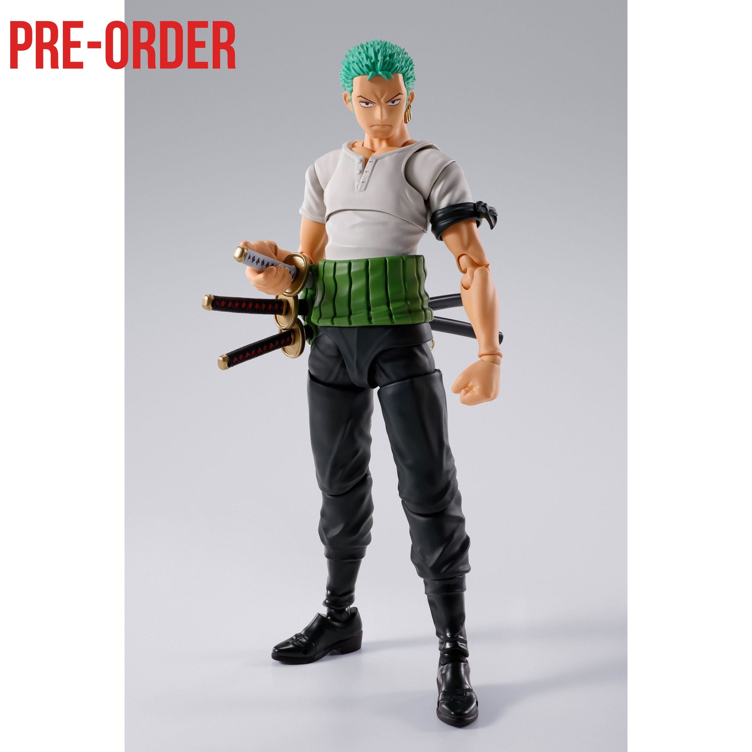 One Piece: Roronoa Zoro (Romance Dawn)-Actionfiguren-Bandai Tamashii Nations-Mighty Underground