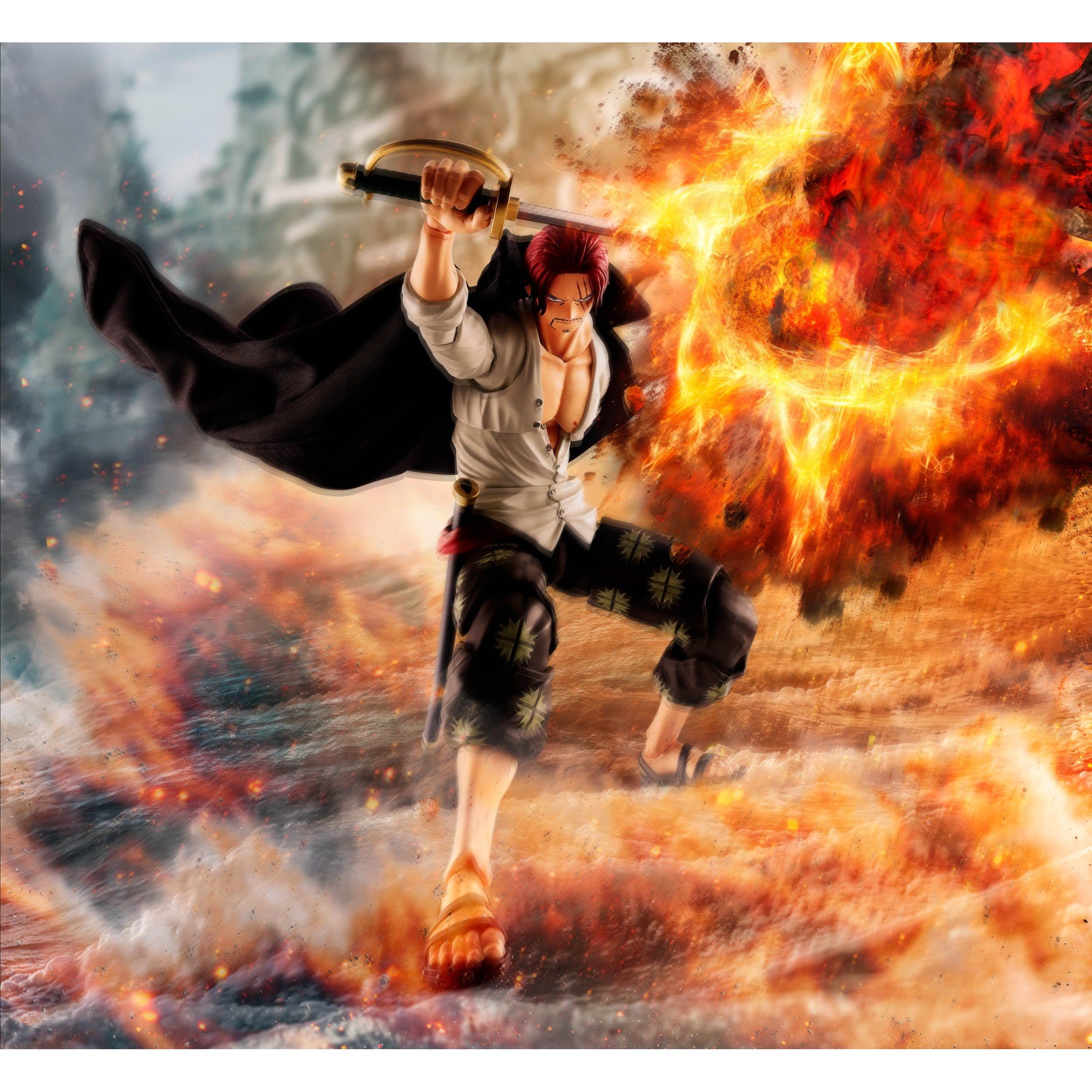 One Piece: Shanks (Marineford)-Actionfiguren-Bandai Tamashii Nations-Mighty Underground