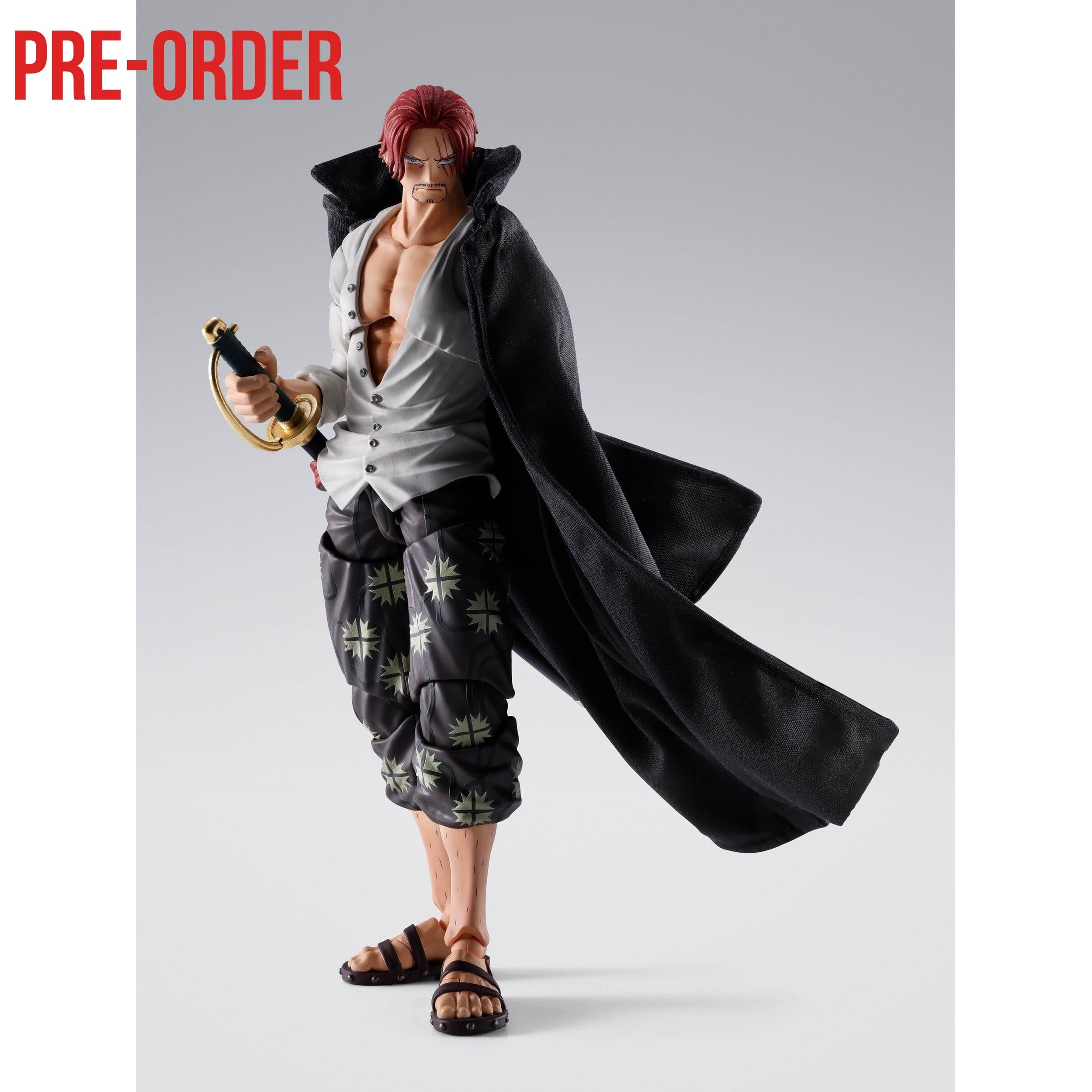 One Piece: Shanks (Marineford)-Actionfiguren-Bandai Tamashii Nations-Mighty Underground