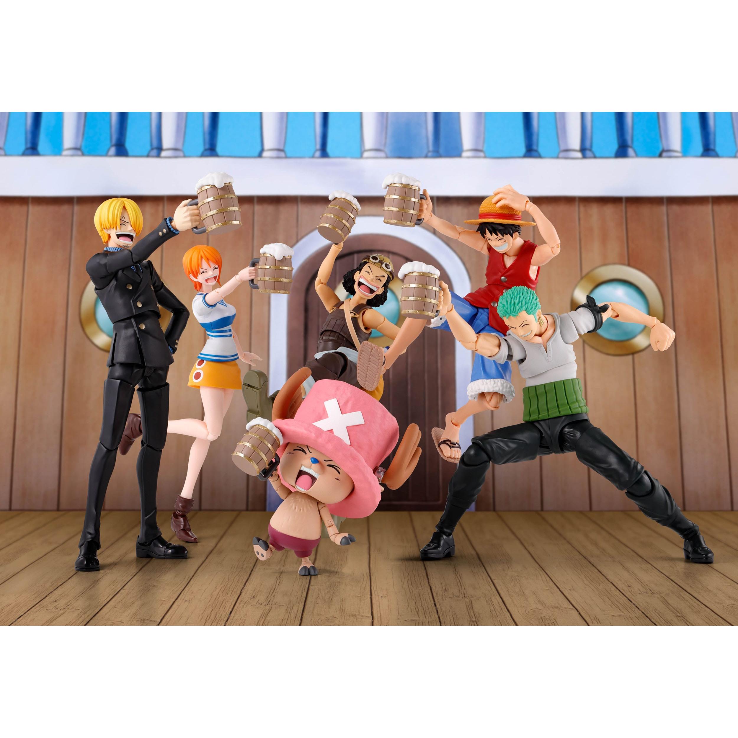 One Piece: The Straw Hat Crew - Party Set-Actionfiguren-Bandai Tamashii Nations-Mighty Underground