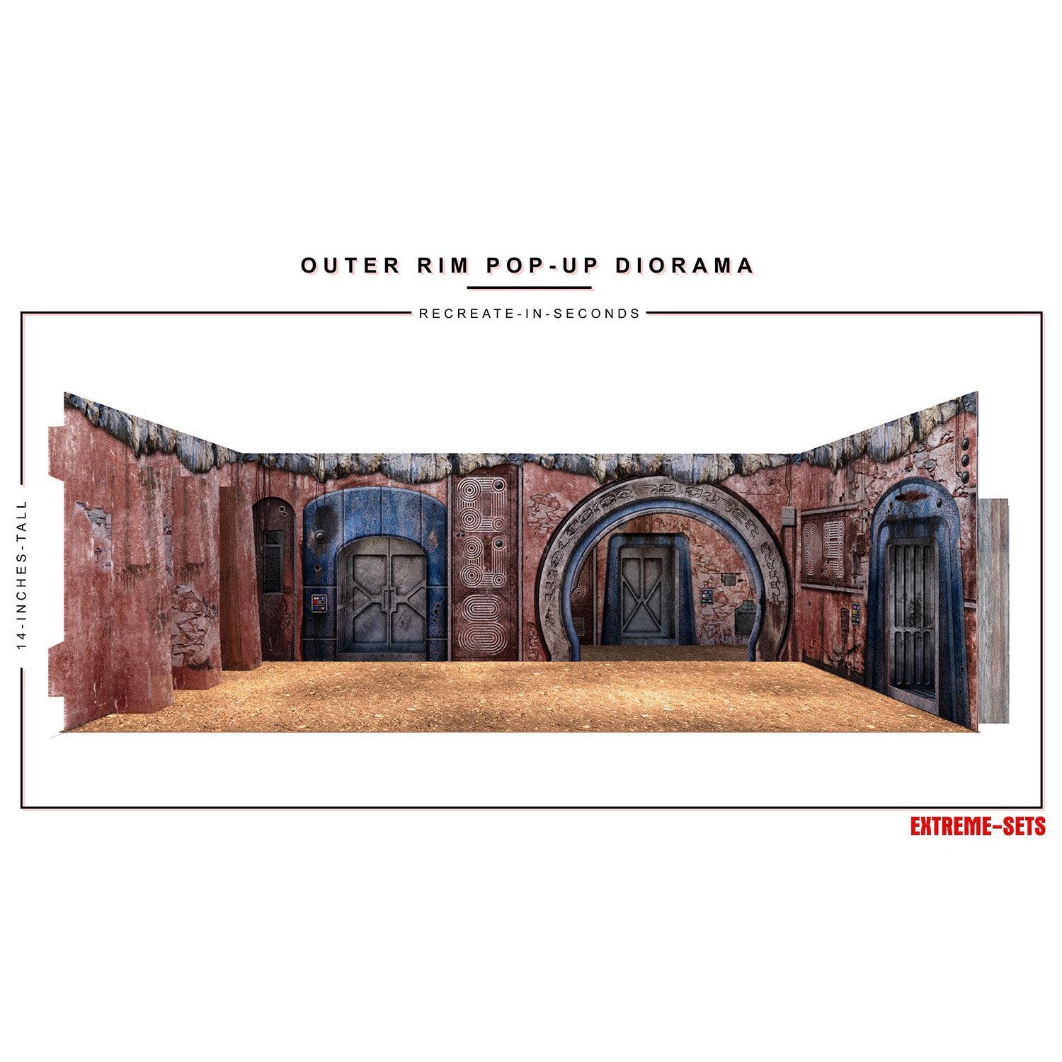 Outer Rim Pop-Up - Diorama - 1/12-Actionfiguren-Extreme Sets-Mighty Underground