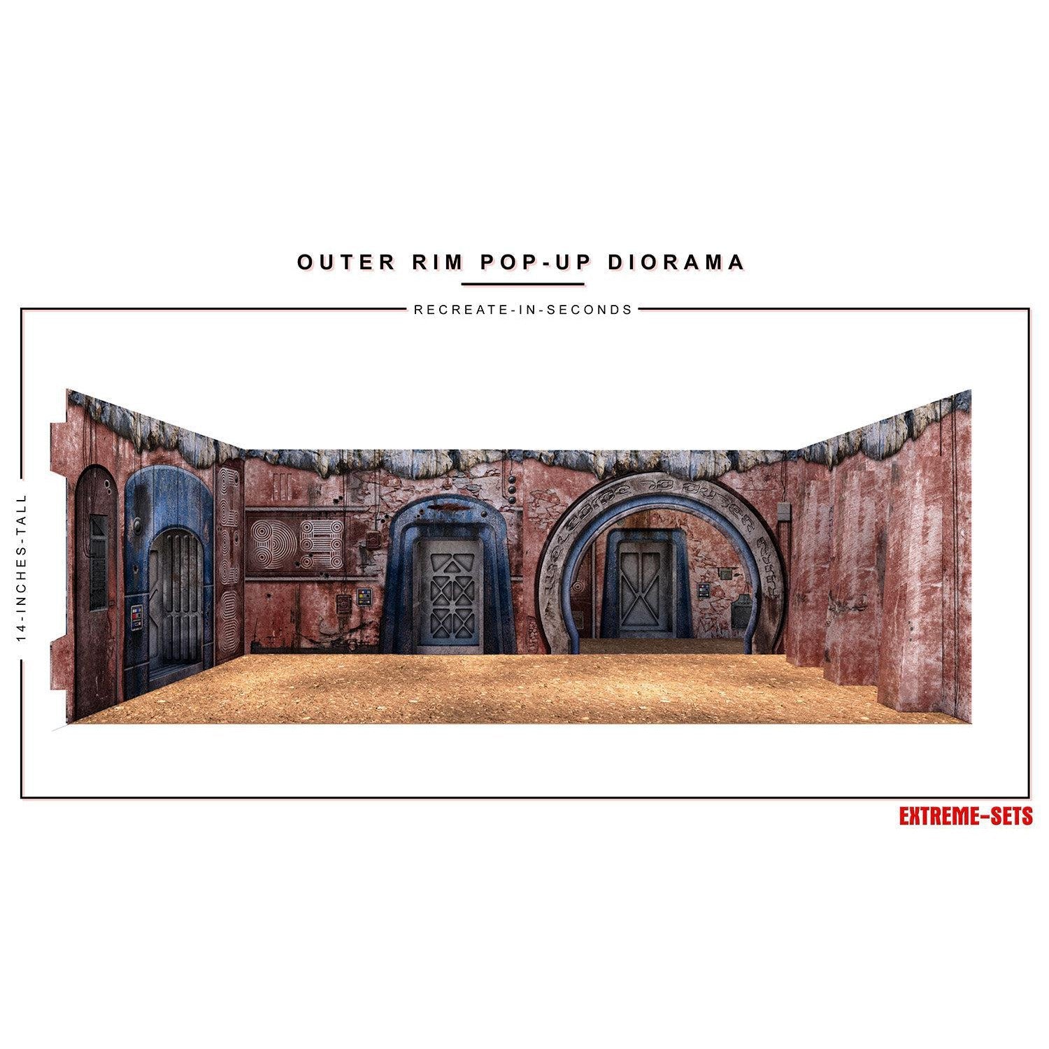 Outer Rim Pop-Up - Diorama - 1/12-Actionfiguren-Extreme Sets-Mighty Underground