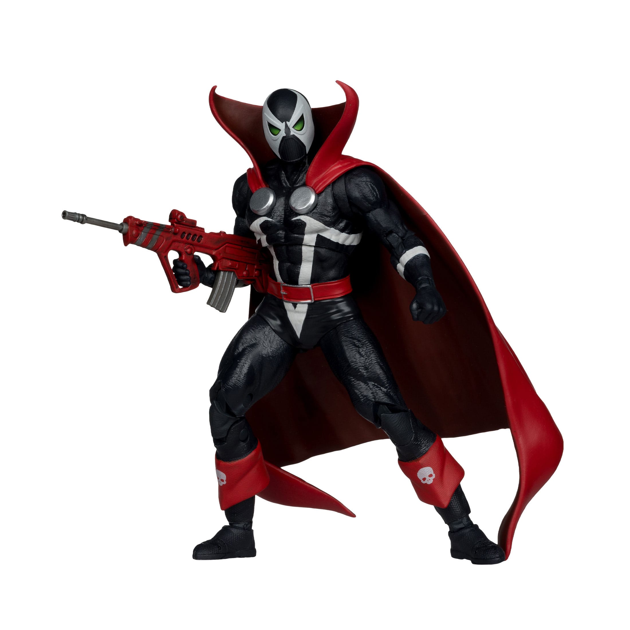 Page Punchers: Spawn 1977 Red and Black (Red Platinum Edition) - Actionfiguren & Comic-Actionfiguren-McFarlane Toys-Mighty Underground