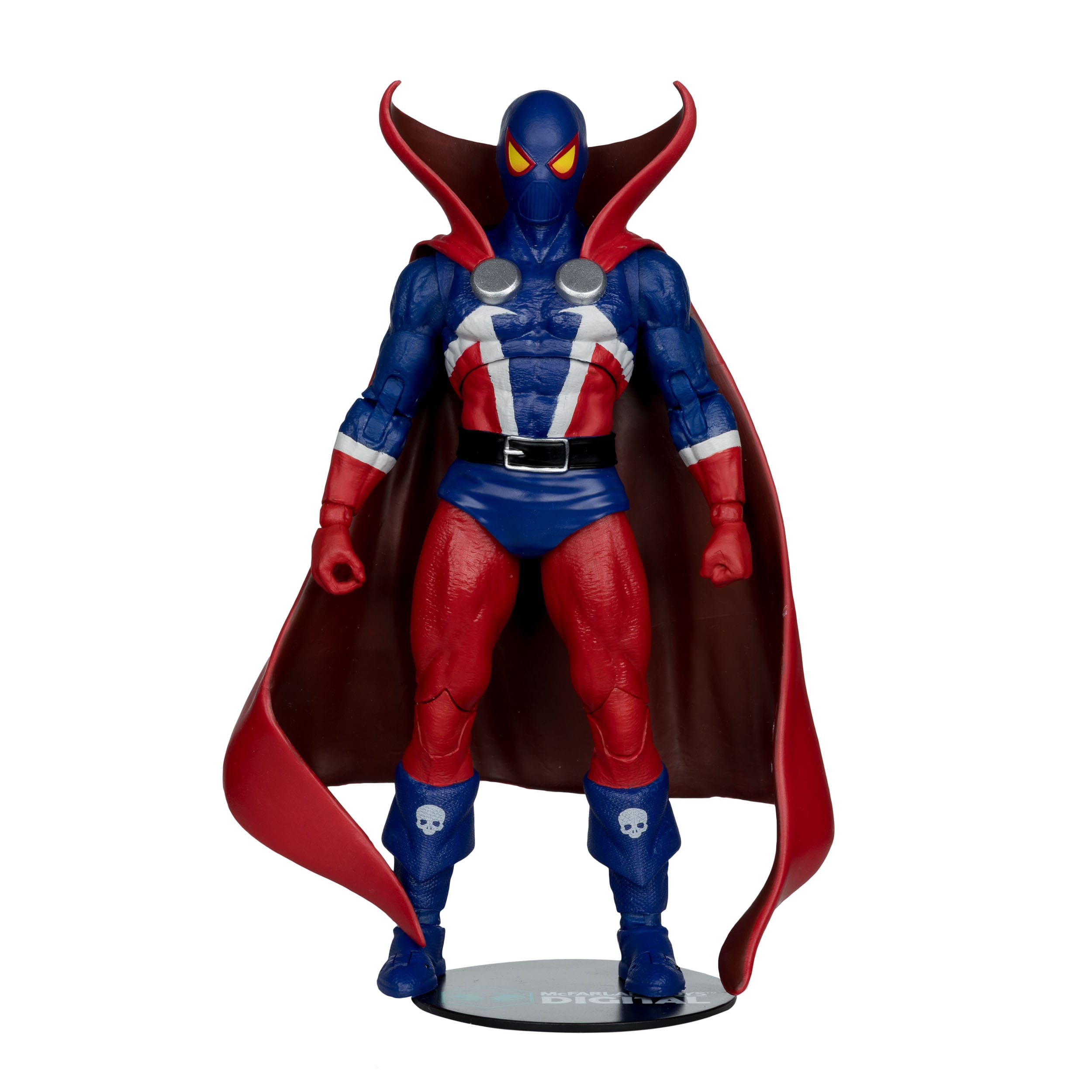 Page Punchers: Spawn 1977 Red and Blue (Red Platinum Edition) - Actionfiguren & Comic-Actionfiguren-McFarlane Toys-Mighty Underground