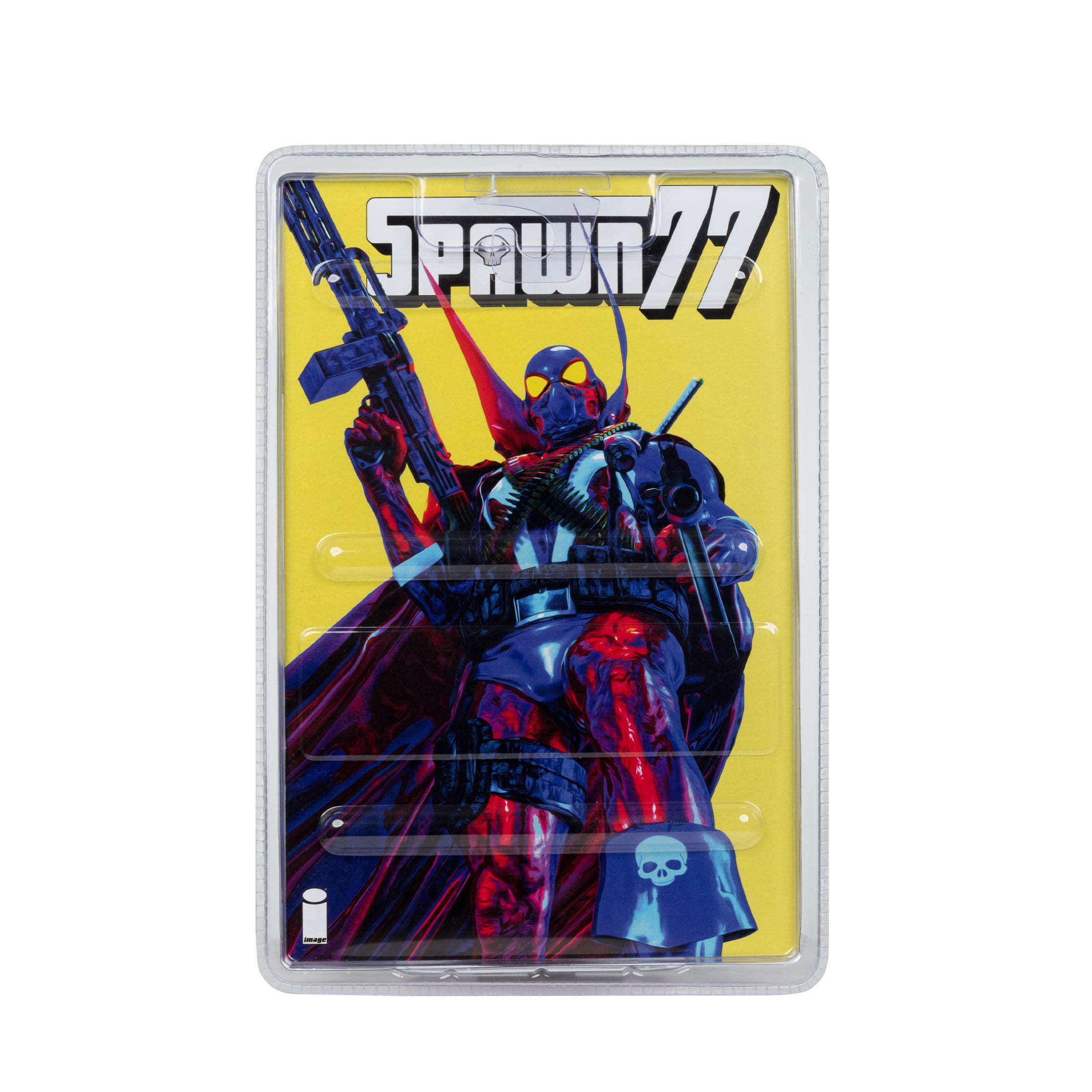 Page Punchers: Spawn 1977 Red and Blue (Red Platinum Edition) - Actionfiguren & Comic-Actionfiguren-McFarlane Toys-Mighty Underground
