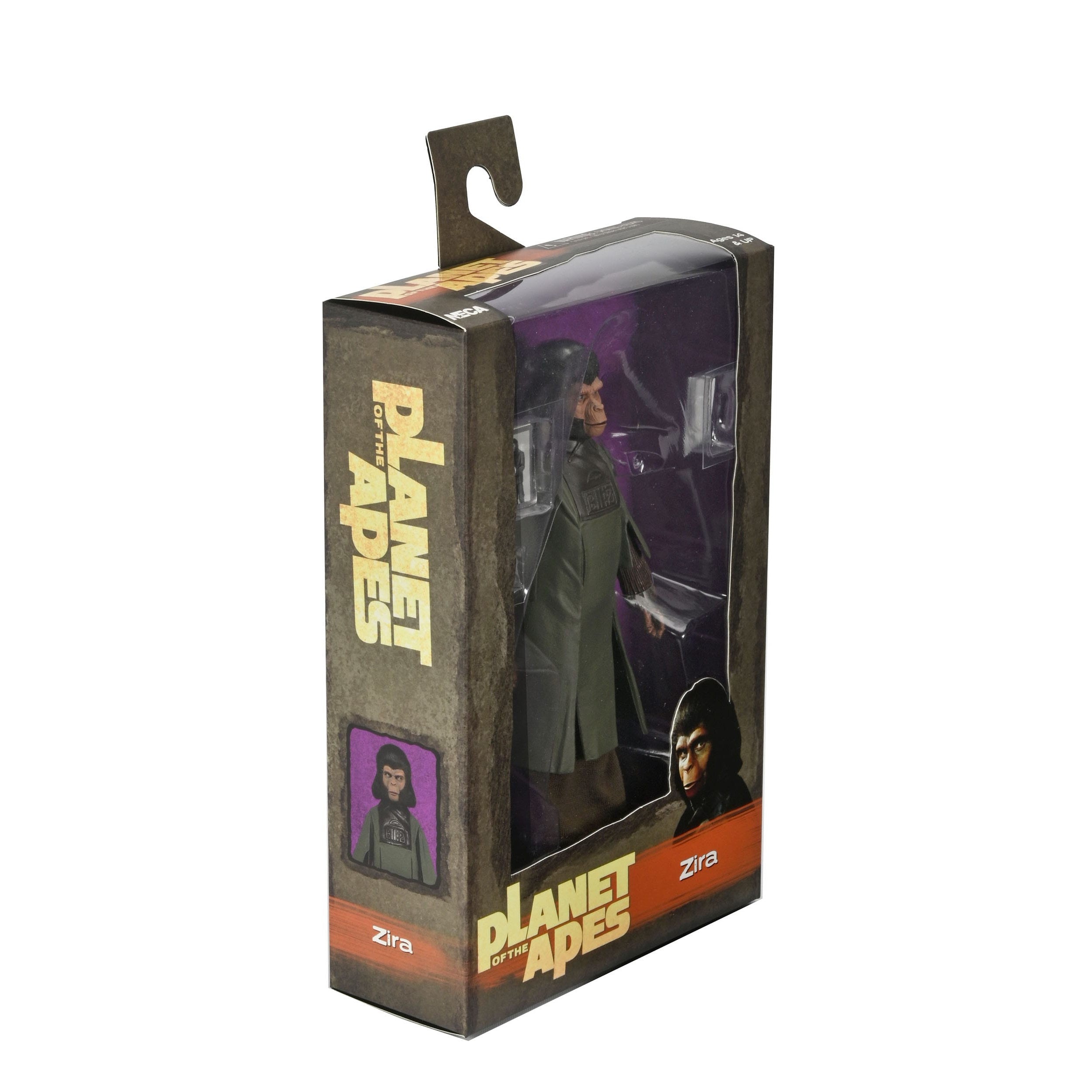 Planet of the Apes: Dr. Zaius, Zira, General Ursus, Gorilla Soldier (Legacy Series) - 4er-Set-Actionfiguren-NECA-Mighty Underground