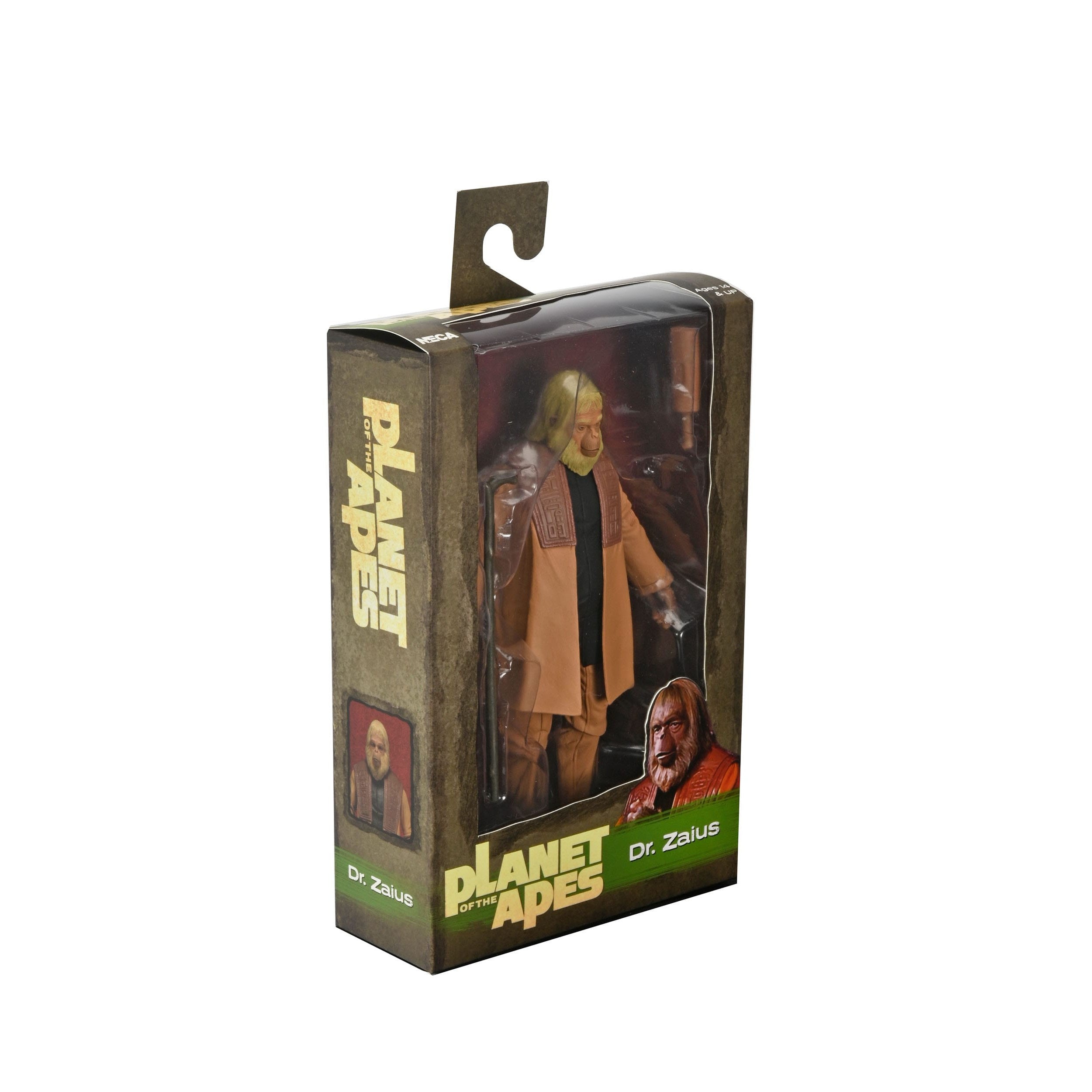 Planet of the Apes: Dr. Zaius, Zira, General Ursus, Gorilla Soldier (Legacy Series) - 4er-Set-Actionfiguren-NECA-Mighty Underground