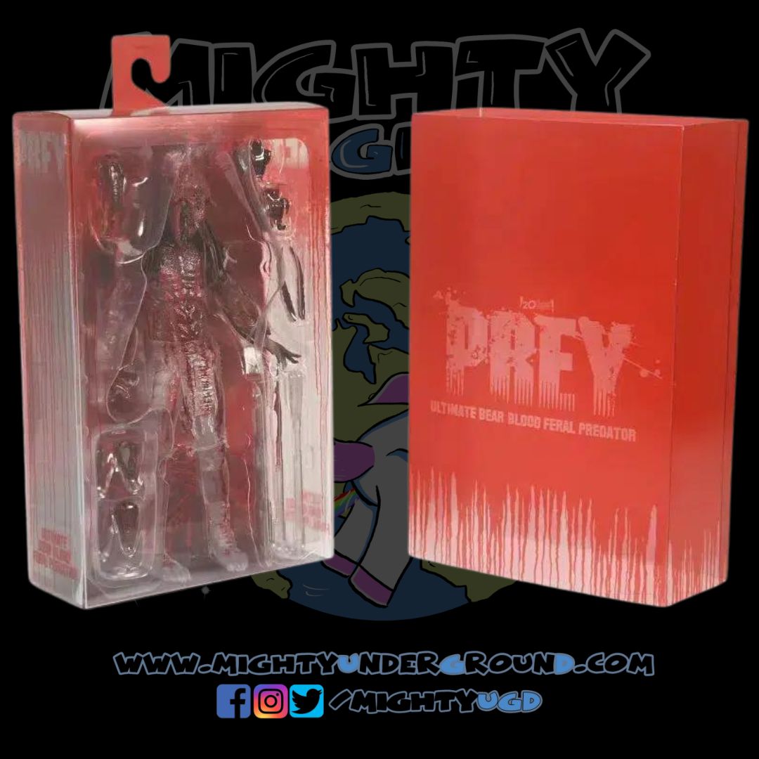 Prey: Ultimate Feral "Bear Blood” Predator-Actionfiguren-NECA-Mighty Underground