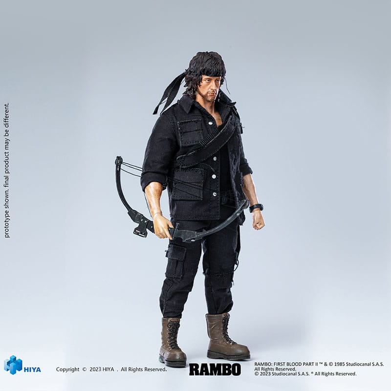 Rambo First Blood II: John Rambo - 1:12-Actionfiguren-Hiya Toys-Mighty Underground