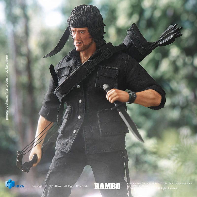 Rambo First Blood II: John Rambo - 1:12-Actionfiguren-Hiya Toys-Mighty Underground