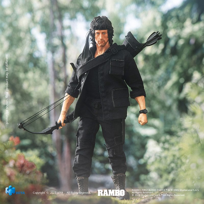 Rambo First Blood II: John Rambo - 1:12-Actionfiguren-Hiya Toys-Mighty Underground
