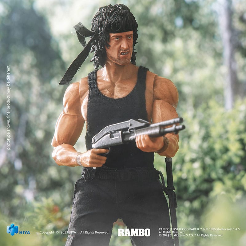 Rambo First Blood II: John Rambo - 1:12-Actionfiguren-Hiya Toys-Mighty Underground