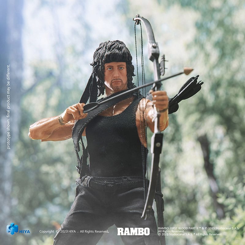 Rambo First Blood II: John Rambo - 1:12-Actionfiguren-Hiya Toys-Mighty Underground