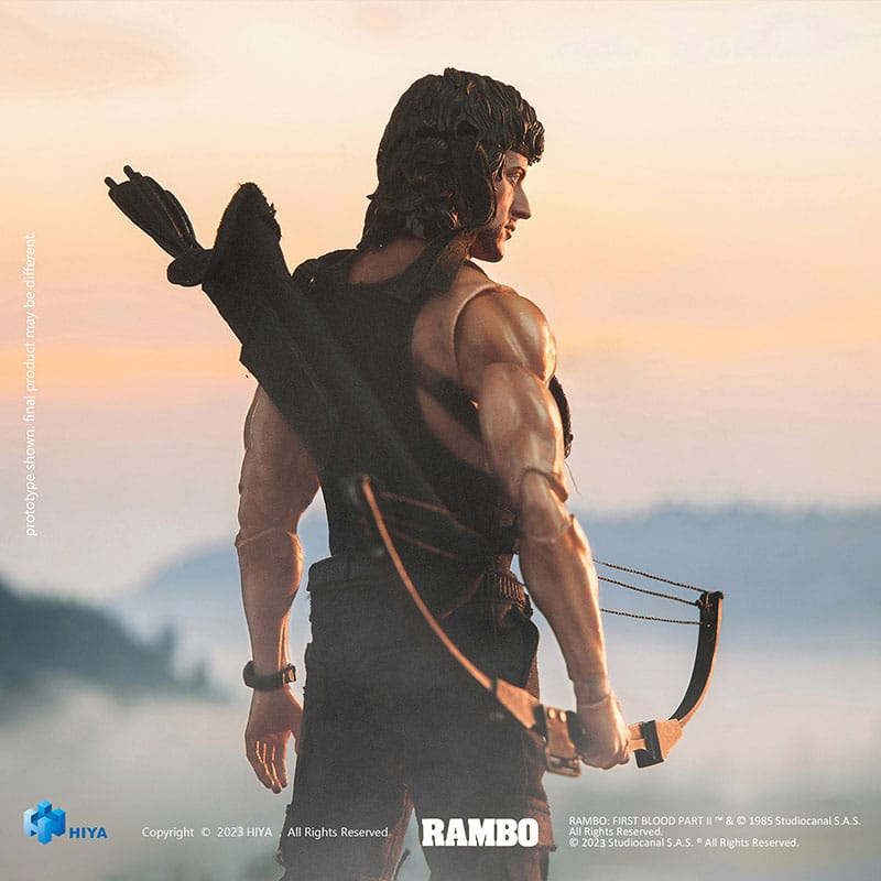 Rambo First Blood II: John Rambo - 1:12-Actionfiguren-Hiya Toys-Mighty Underground