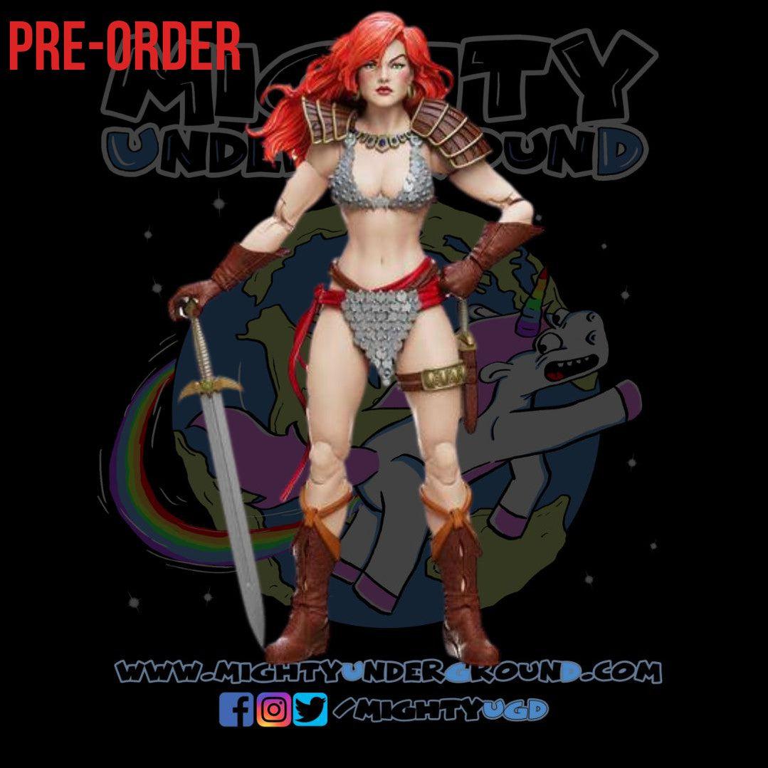 Red Sonja (Epic H.A.C.K.S.)-Actionfiguren-Boss Fight Studio-Mighty Underground