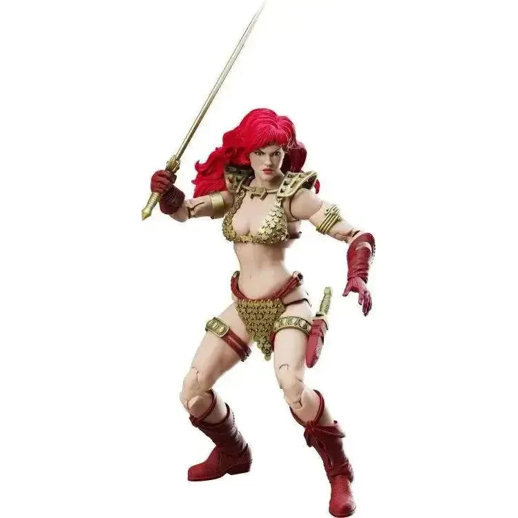 Red Sonja (Epic H.A.C.K.S.) [Limited Gold And Red]-Actionfiguren-Boss Fight Studio-Mighty Underground