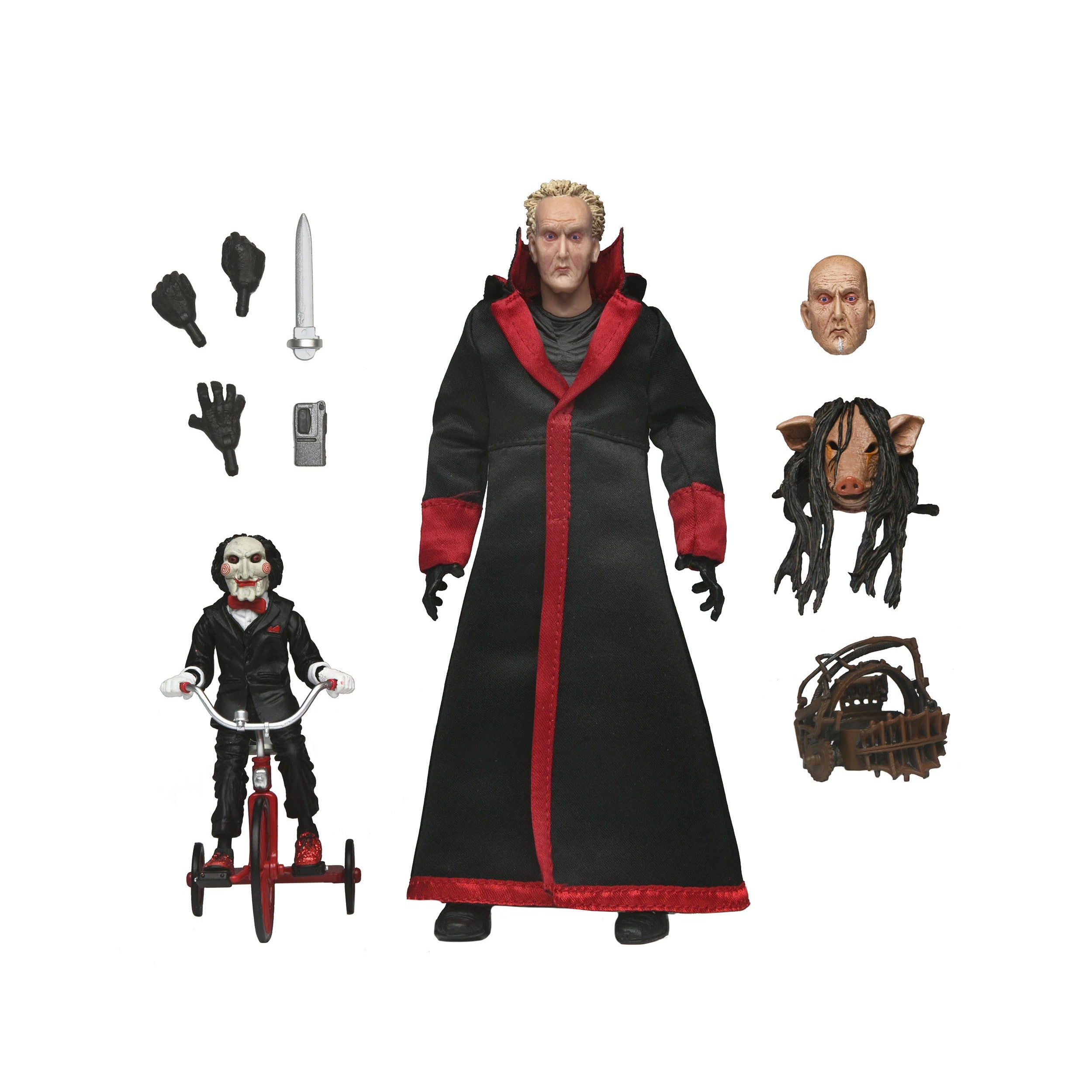 SAW: Ultimate Jigsaw Killer (Black Robe)-Actionfiguren-NECA-Mighty Underground