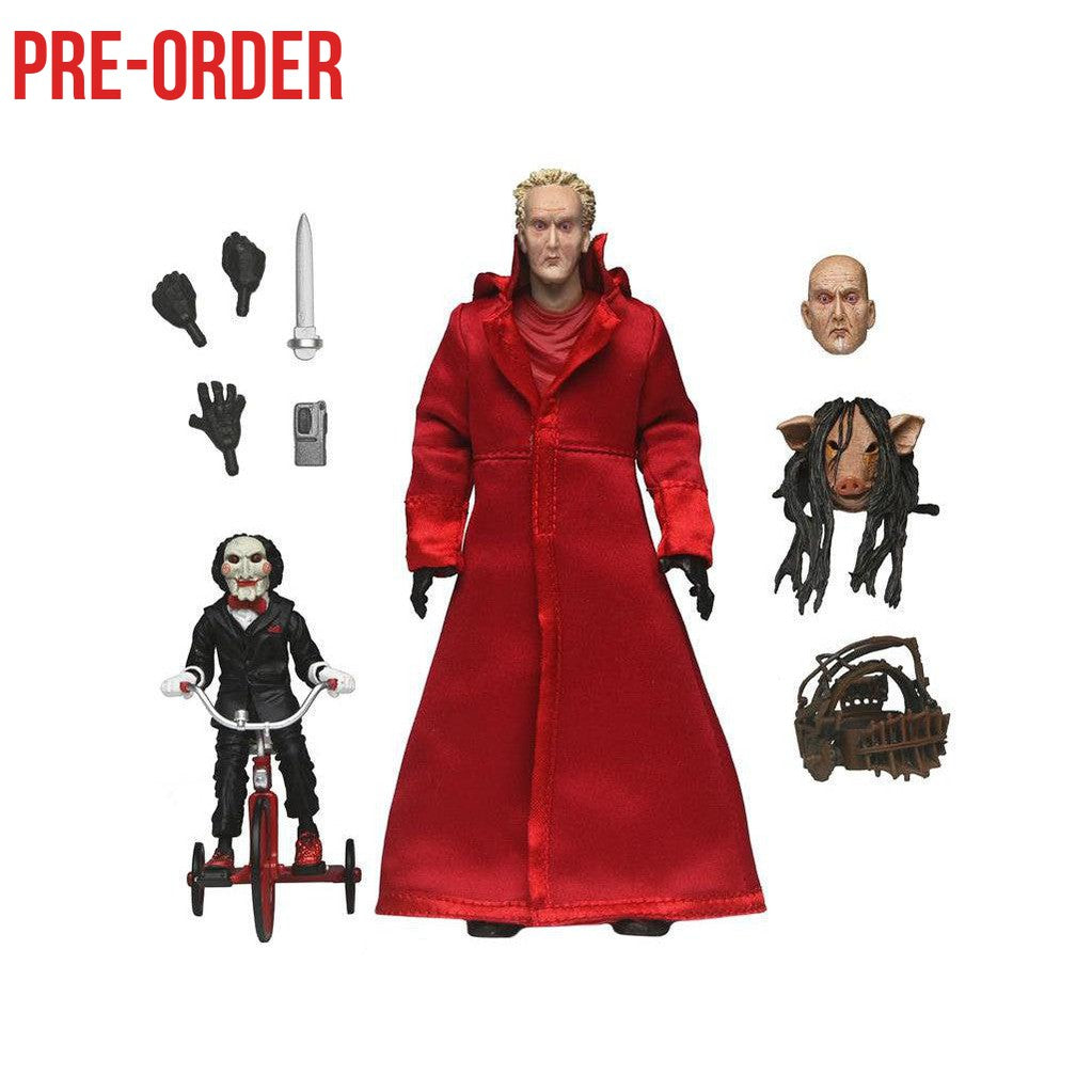 SAW: Ultimate Jigsaw Killer (Red Robe)-Actionfiguren-NECA-Mighty Underground