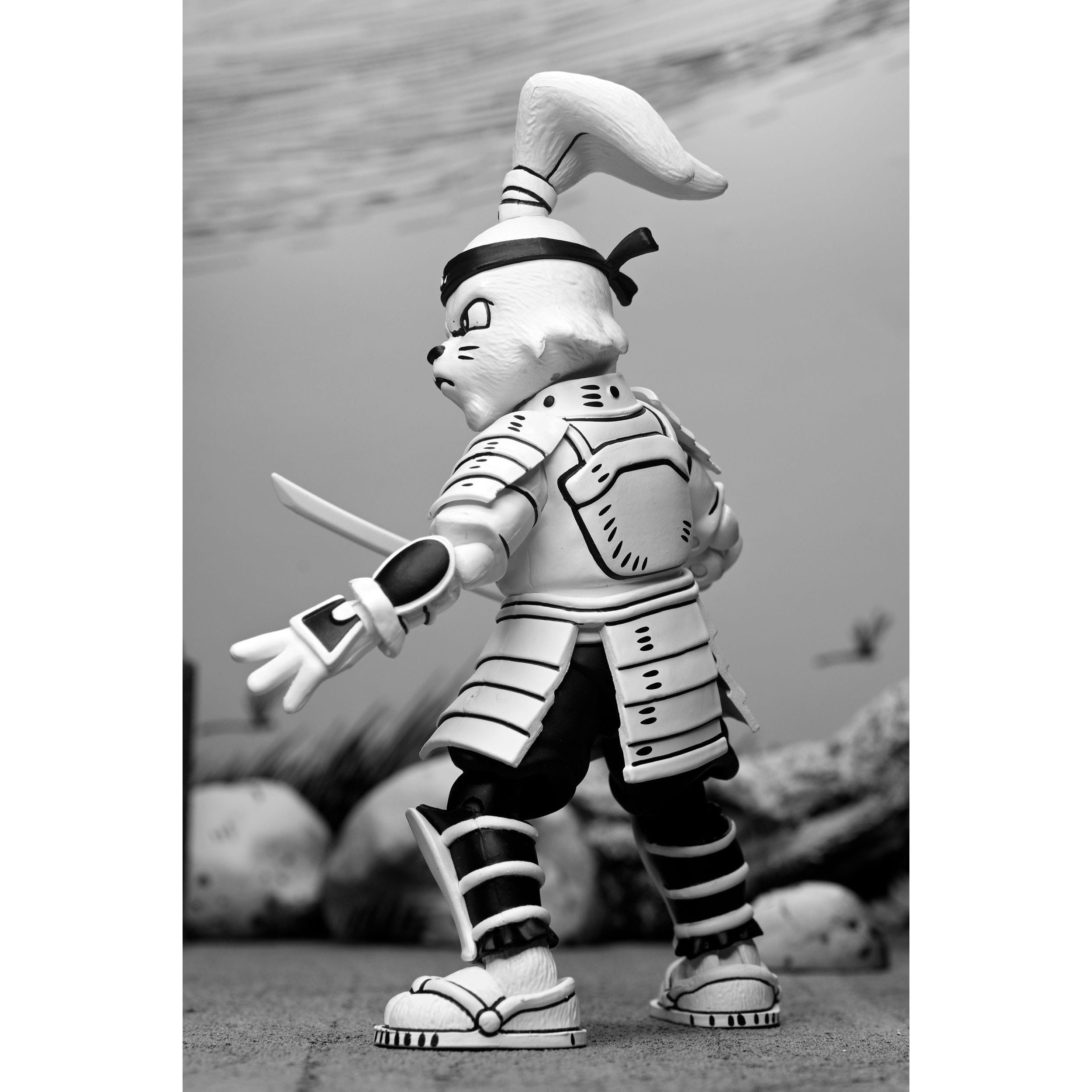 Samurai Usagi Yojimbo (Black & White)-Actionfiguren-NECA-Mighty Underground