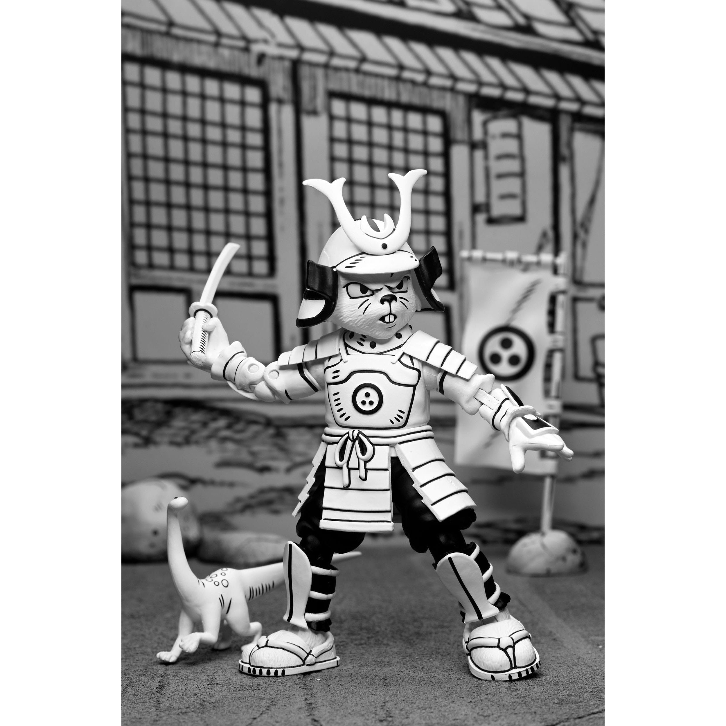 Samurai Usagi Yojimbo (Black & White)-Actionfiguren-NECA-Mighty Underground