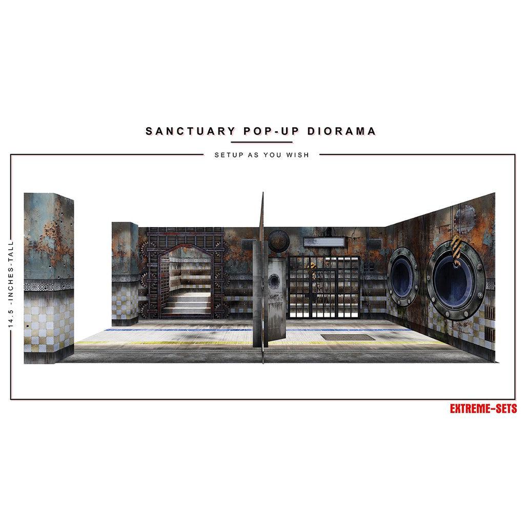 Sanctuary Pop-Up - Diorama - 1/12-Actionfiguren-Extreme Sets-Mighty Underground