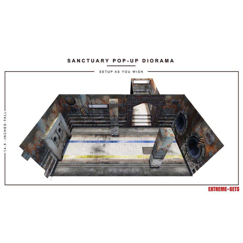 Sanctuary Pop-Up - Diorama - 1/12-Actionfiguren-Extreme Sets-Mighty Underground