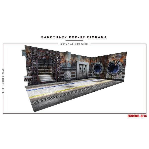 Sanctuary Pop-Up - Diorama - 1/12-Actionfiguren-Extreme Sets-Mighty Underground