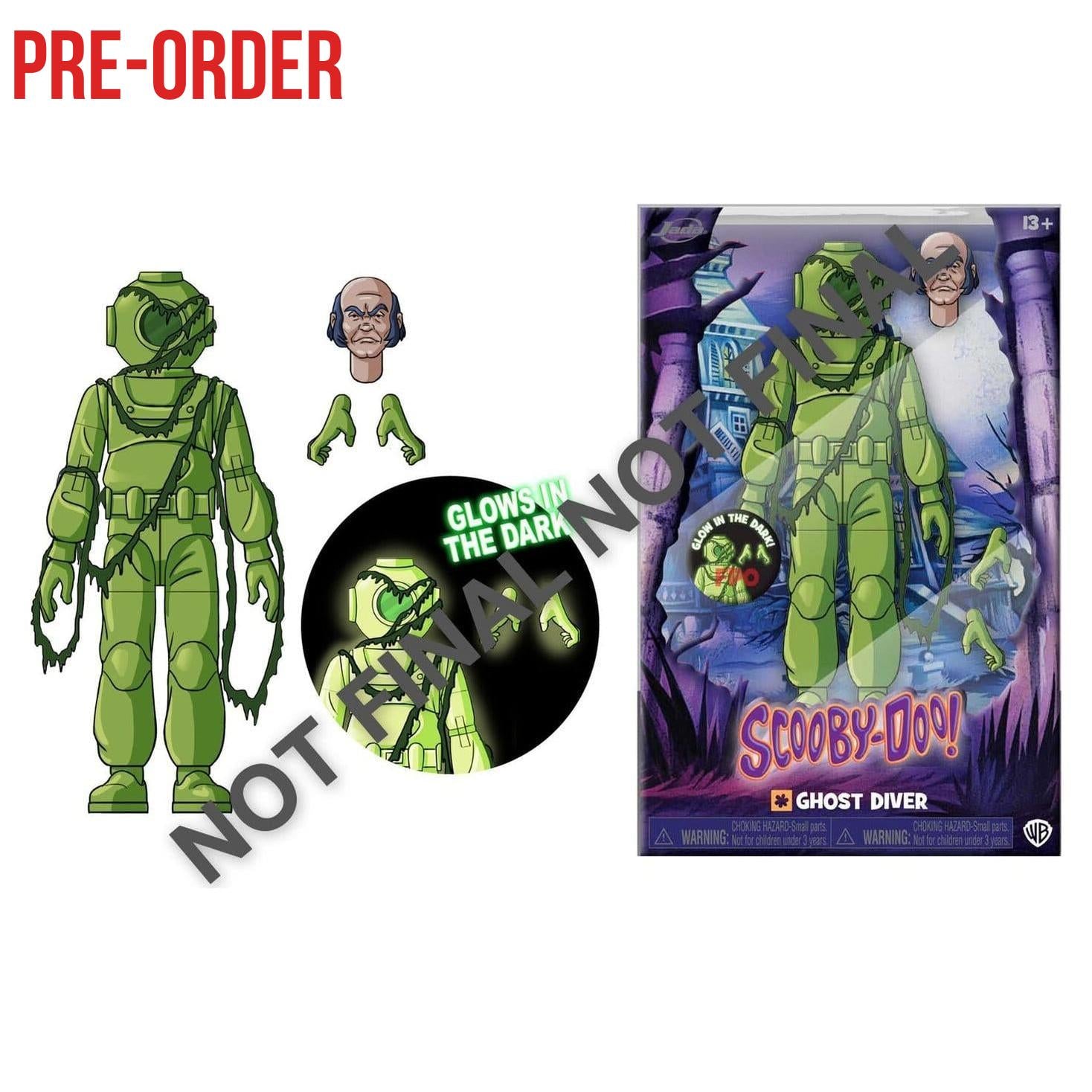 Scooby-Doo: Ghost Diver - 6 inch-Actionfiguren-Jada Toys-Mighty Underground