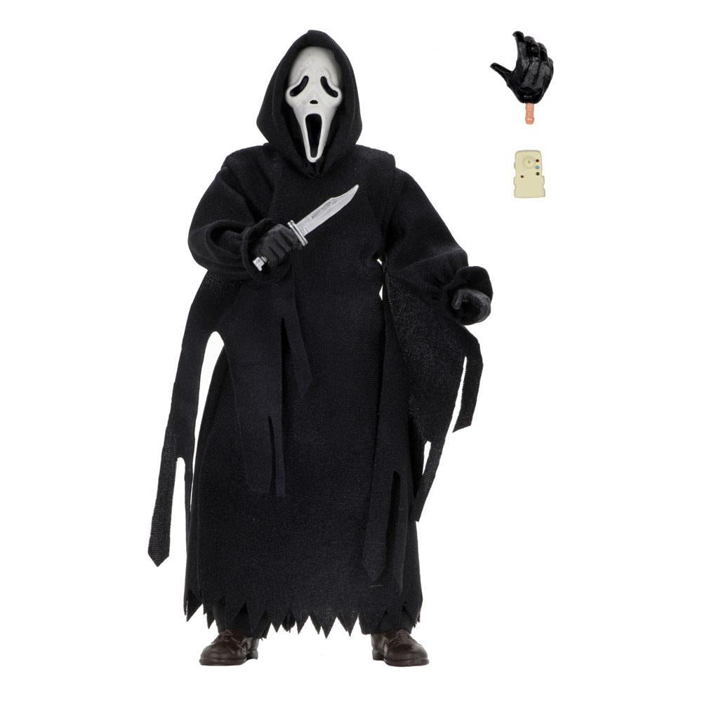 Scream: Ghostface (Retro) - Clothed 8 inch (Updated)-Actionfiguren-NECA-Mighty Underground
