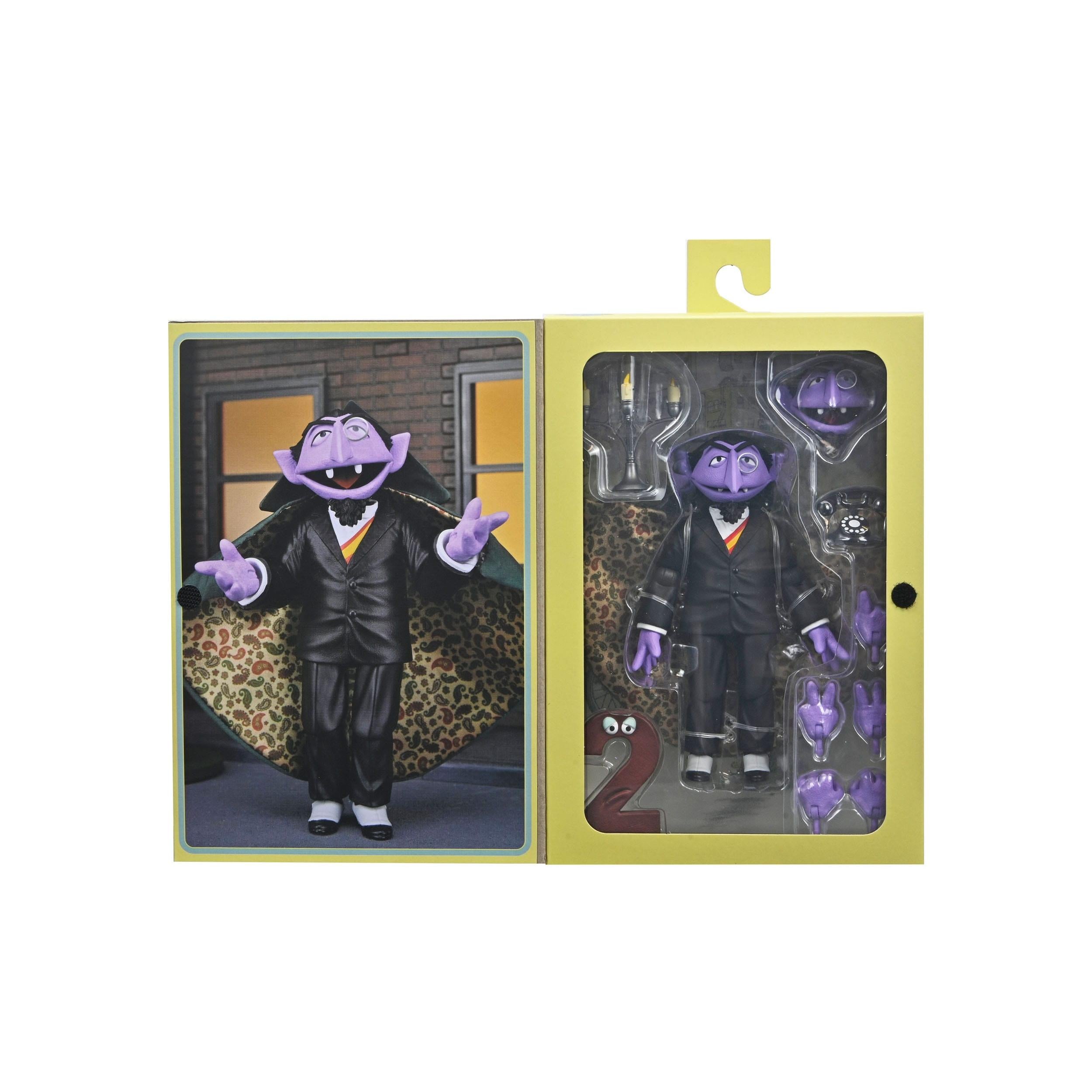 Sesame Street: Ultimate The Count-Actionfiguren-NECA-Mighty Underground