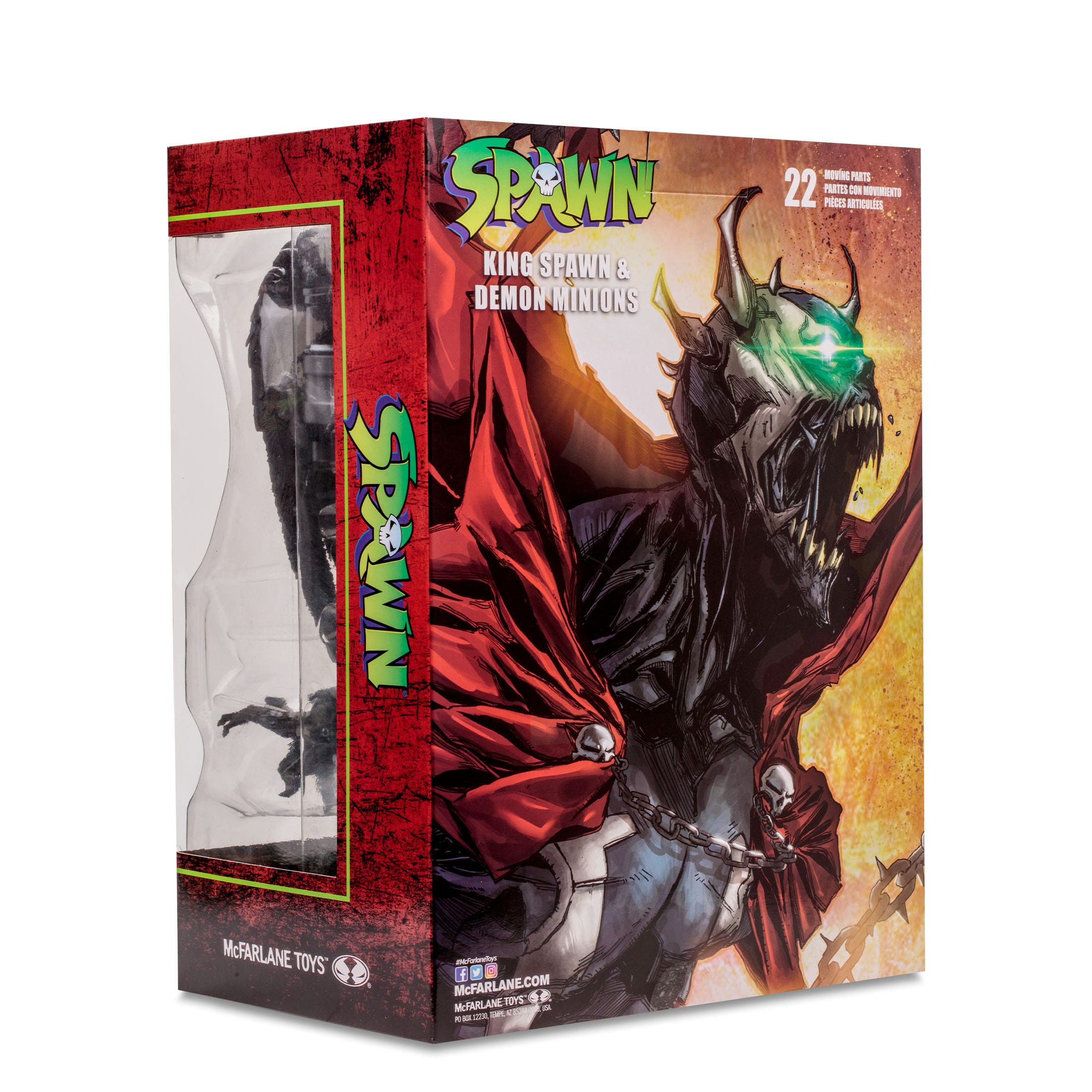 Spawn: King Spawn with Wings and Minions - Megafig-Actionfiguren-McFarlane Toys-Mighty Underground