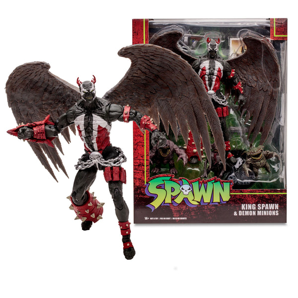 Spawn: King Spawn with Wings and Minions - Megafig-Actionfiguren-McFarlane Toys-Mighty Underground