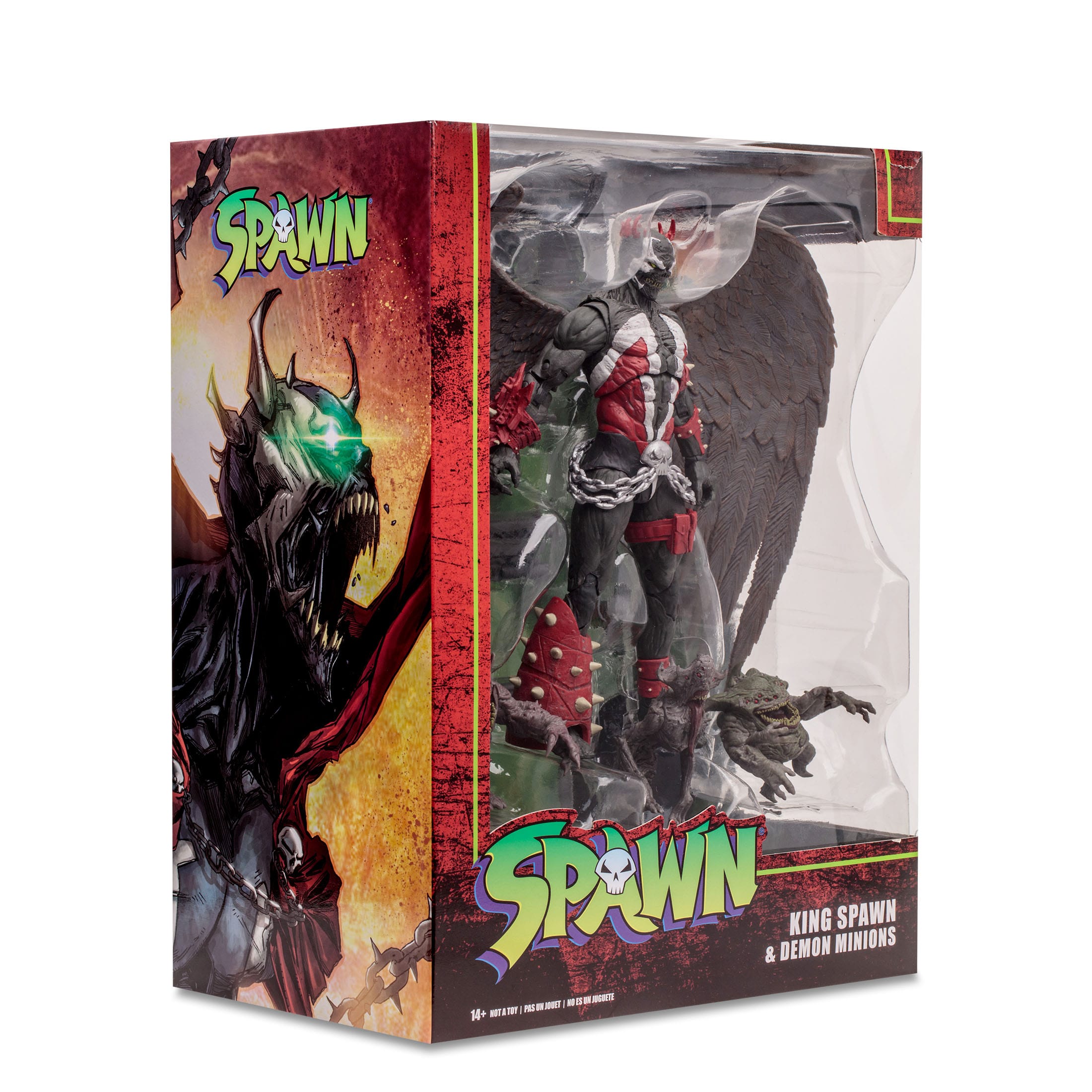 Spawn: King Spawn with Wings and Minions - Megafig-Actionfiguren-McFarlane Toys-Mighty Underground