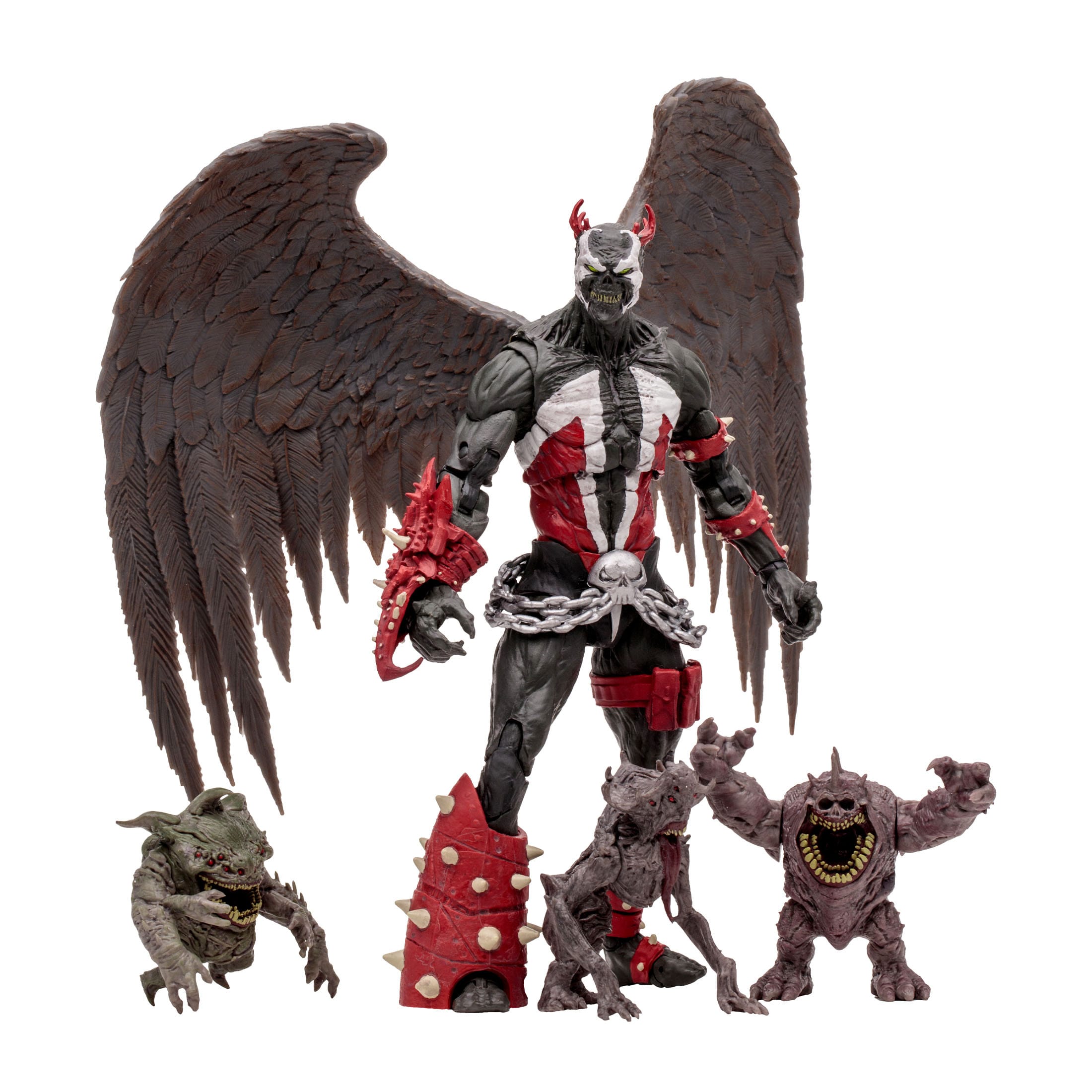 Spawn: King Spawn with Wings and Minions - Megafig-Actionfiguren-McFarlane Toys-Mighty Underground