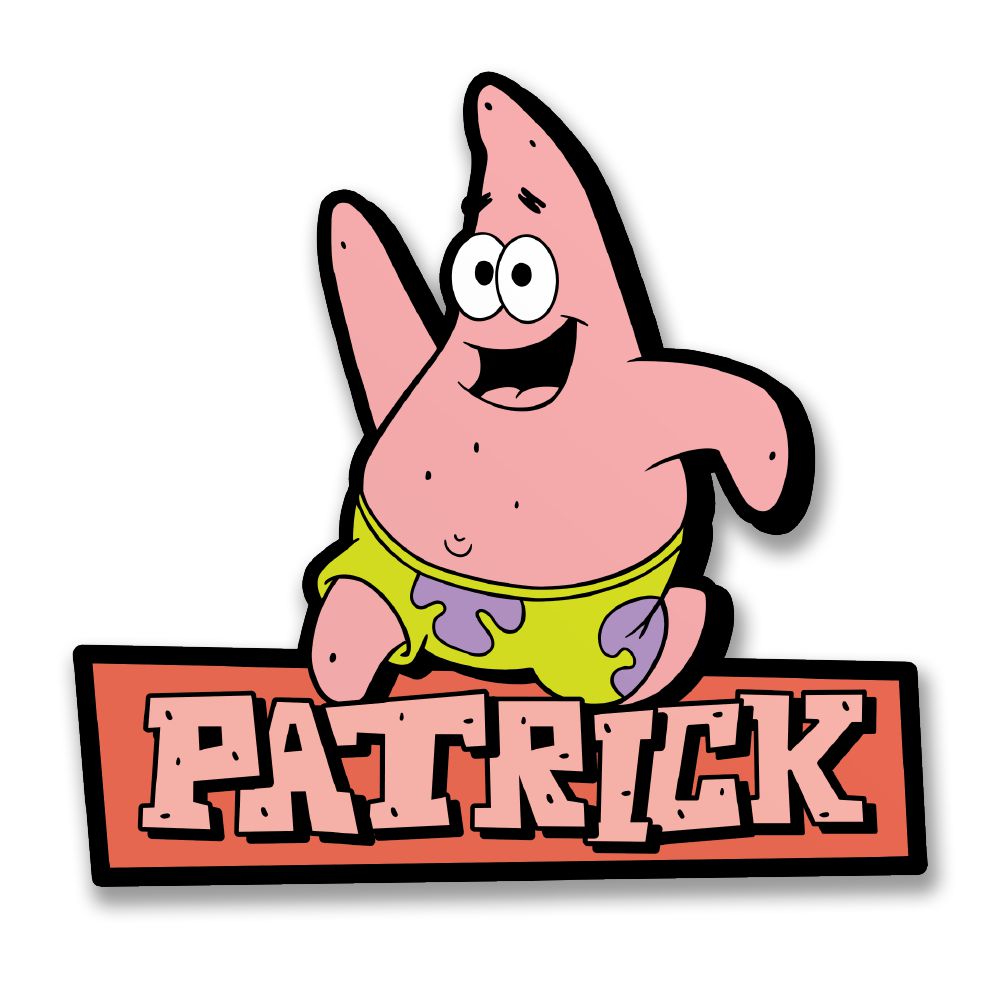 SpongeBob: Patrick Star - Sticker | Mighty Underground
