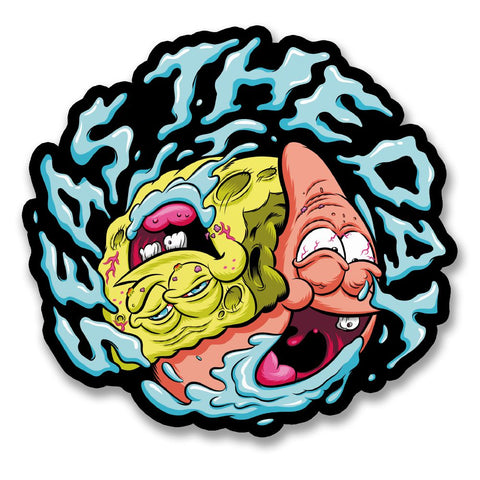 SpongeBob: Seas The Day - Sticker-Sticker-Mighty Underground-Mighty Underground