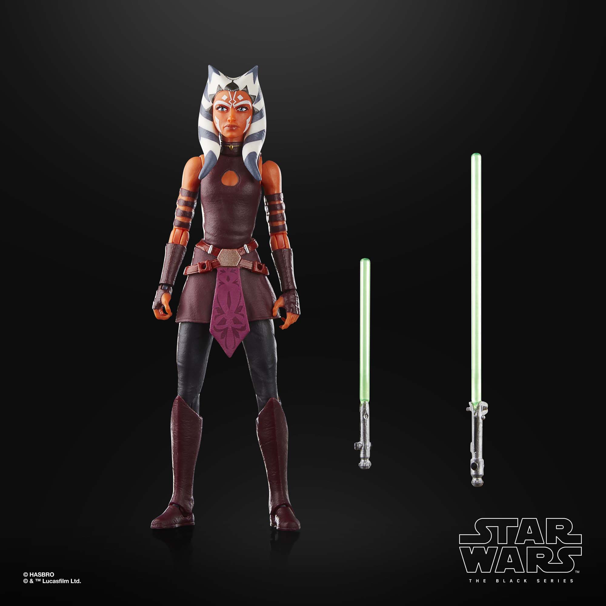 Star Wars Black Series: Ahsoka Tano (Padawan, The Clone Wars)-Actionfiguren-Hasbro-Mighty Underground