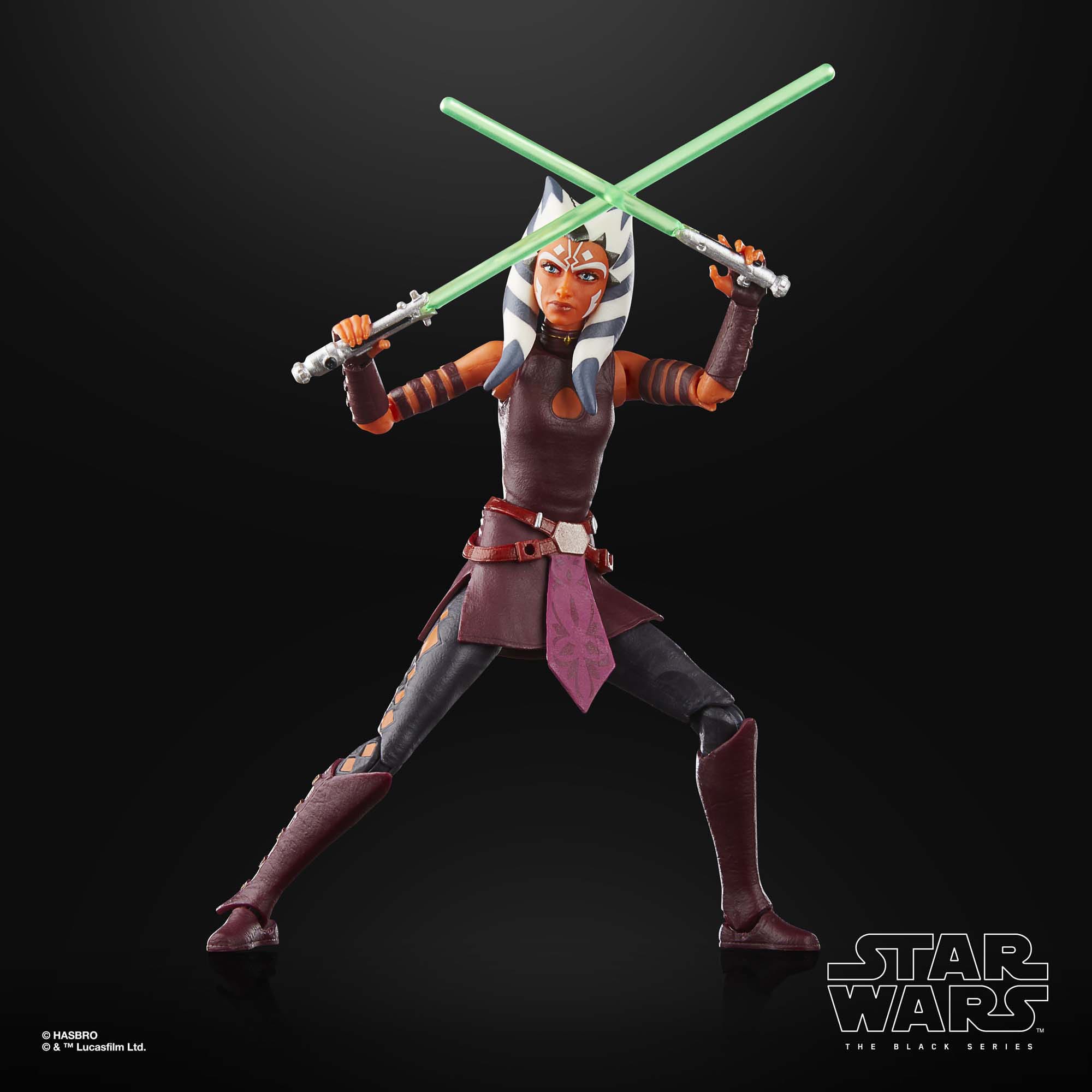 Star Wars Black Series: Ahsoka Tano (Padawan, The Clone Wars)-Actionfiguren-Hasbro-Mighty Underground