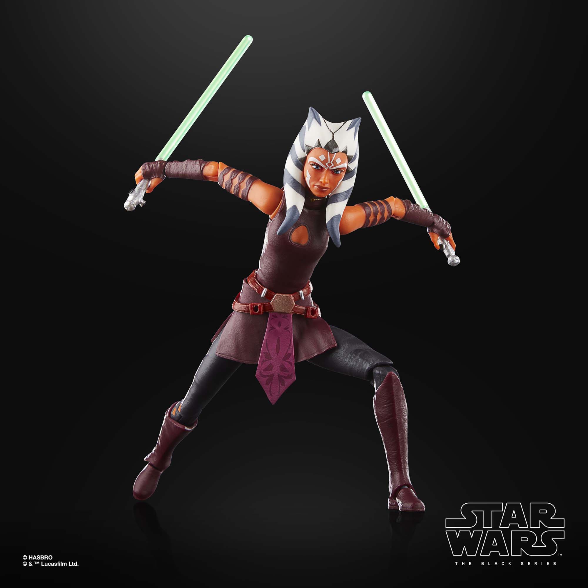 Star Wars Black Series: Ahsoka Tano (Padawan, The Clone Wars)-Actionfiguren-Hasbro-Mighty Underground