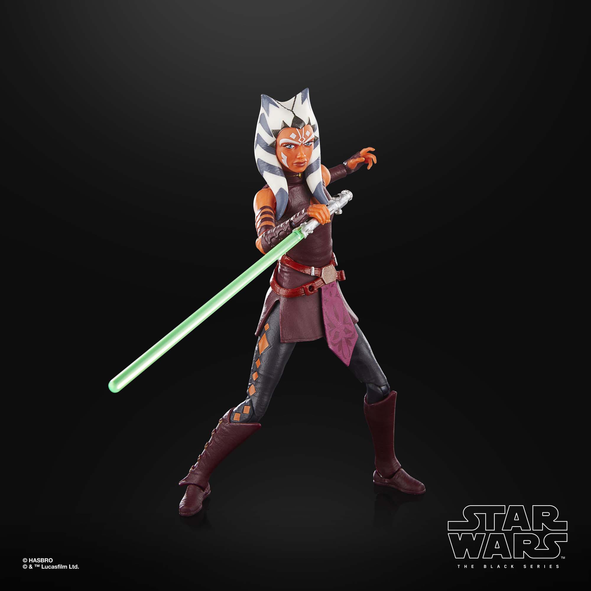 Star Wars Black Series: Ahsoka Tano (Padawan, The Clone Wars)-Actionfiguren-Hasbro-Mighty Underground