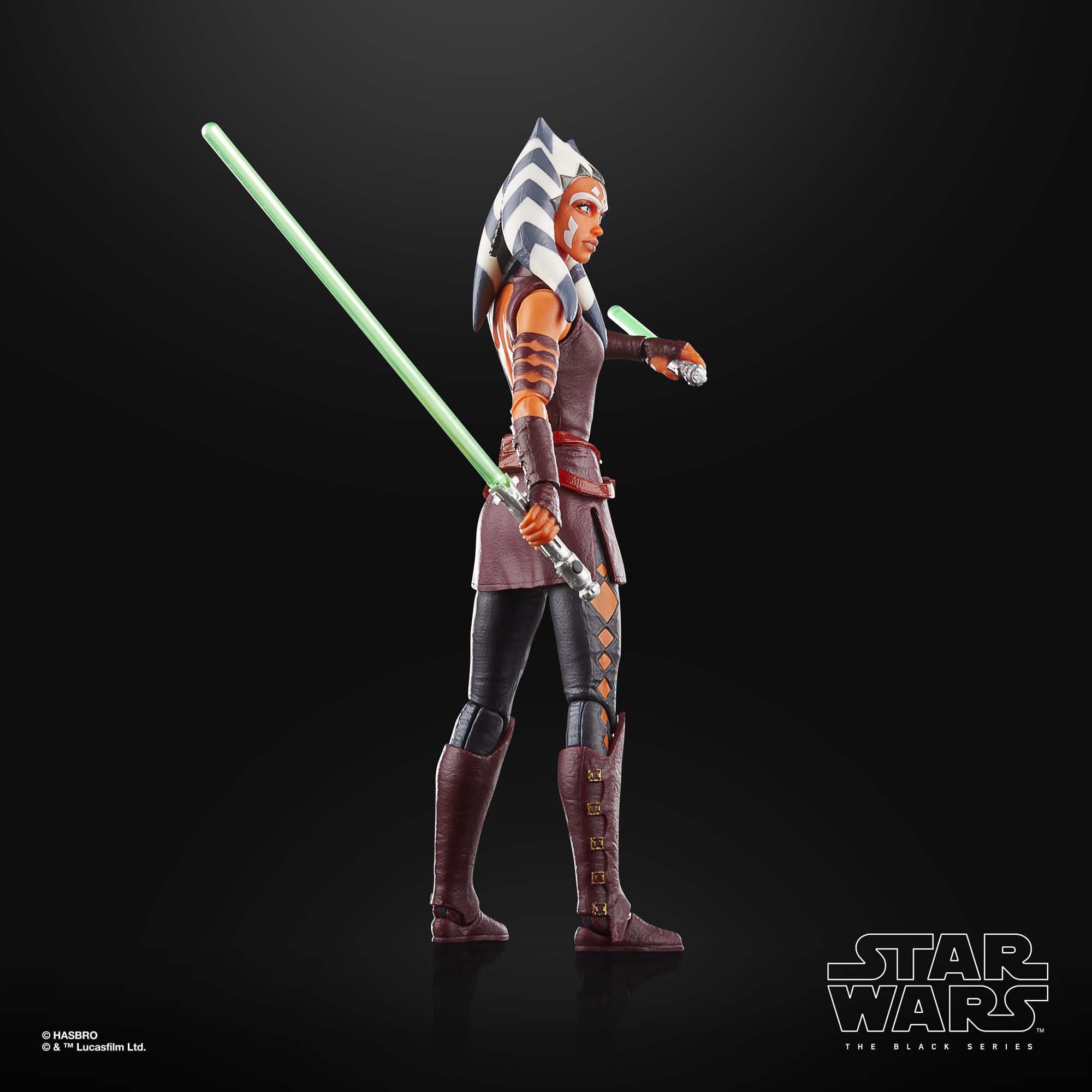 Star Wars Black Series: Ahsoka Tano (Padawan, The Clone Wars)-Actionfiguren-Hasbro-Mighty Underground