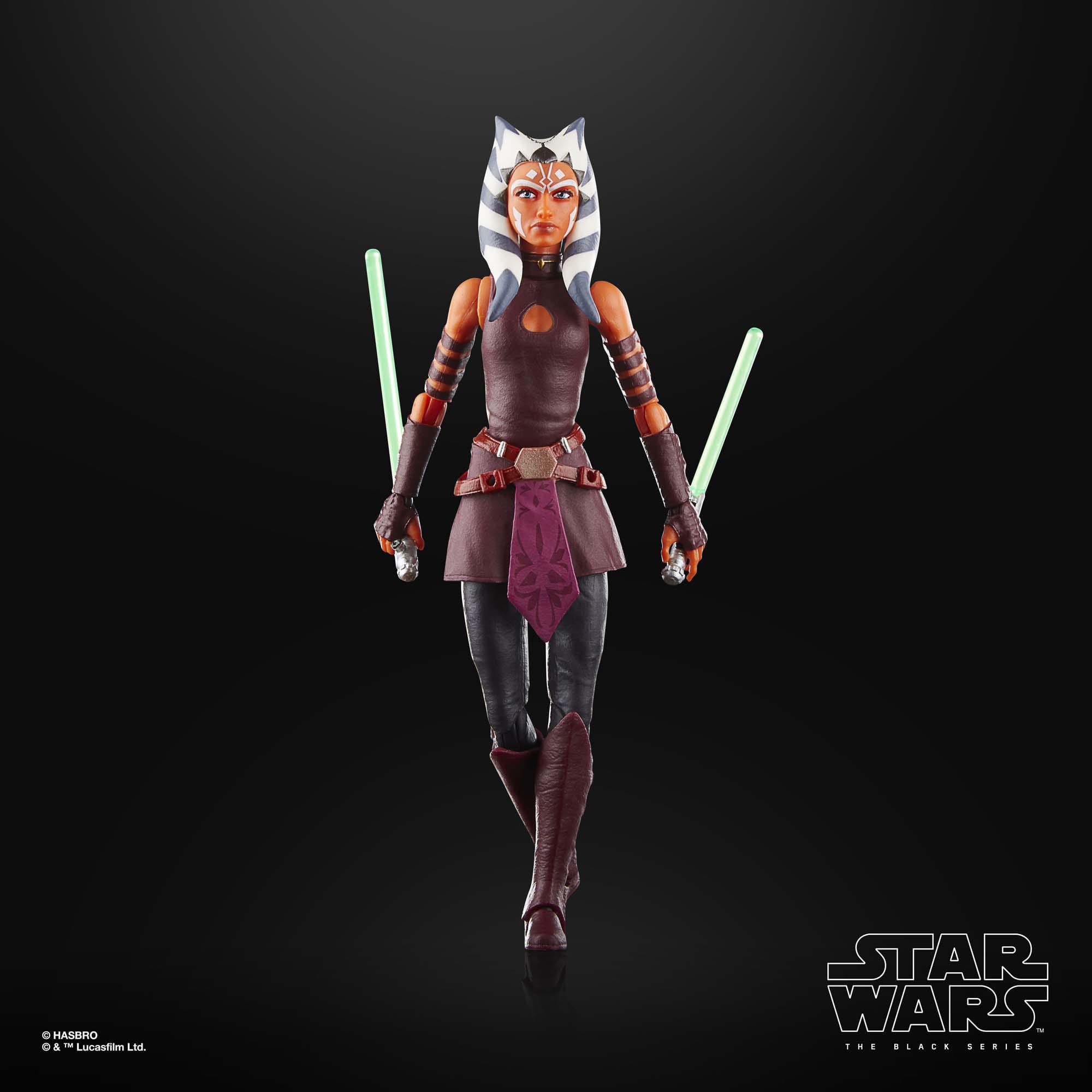 Star Wars Black Series: Ahsoka Tano (Padawan, The Clone Wars)-Actionfiguren-Hasbro-Mighty Underground