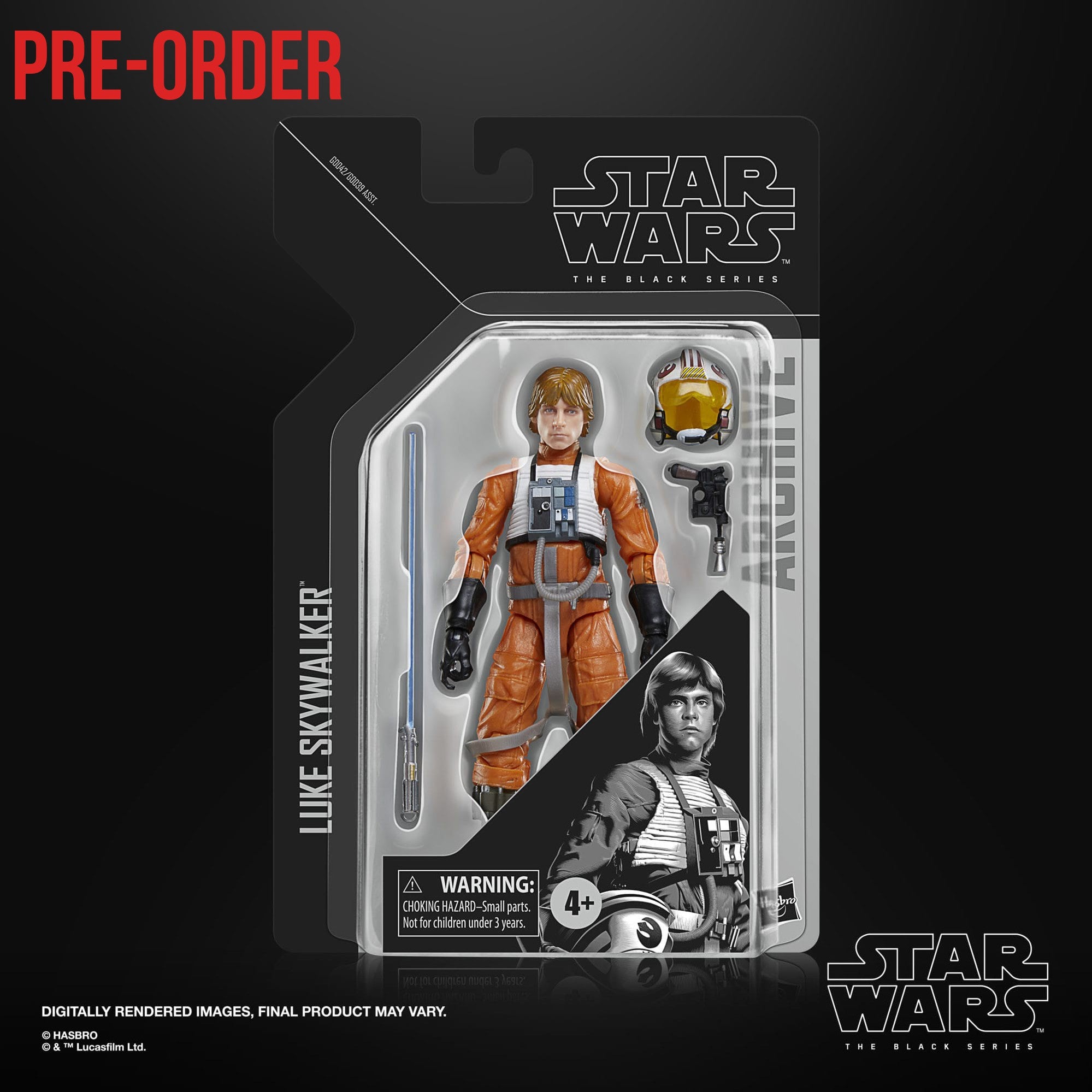 Star Wars Black Series Archive: Luke Skywalker-Actionfiguren-Hasbro-Mighty Underground